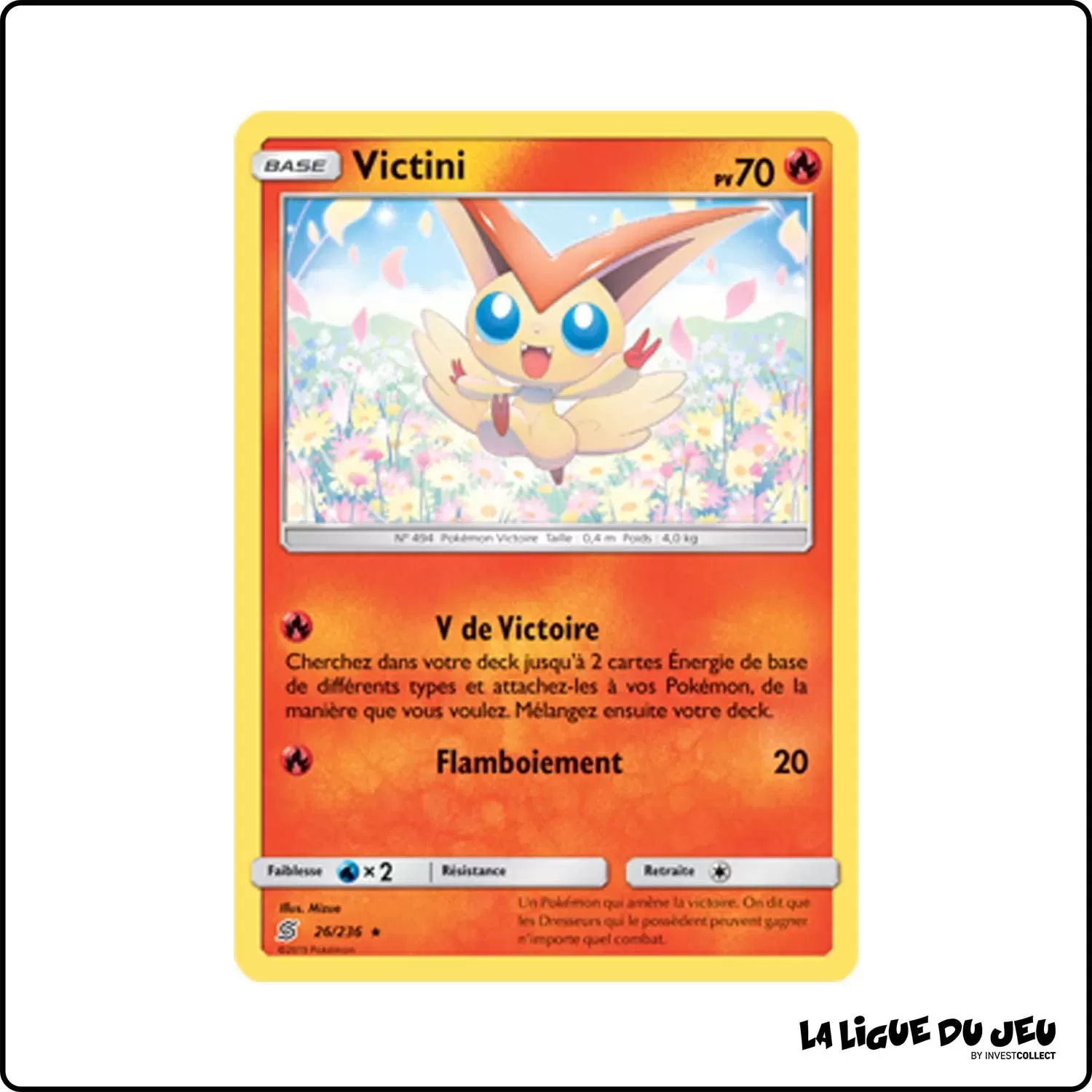 Holo - Pokemon - Harmonie des Esprits - Victini 26/236