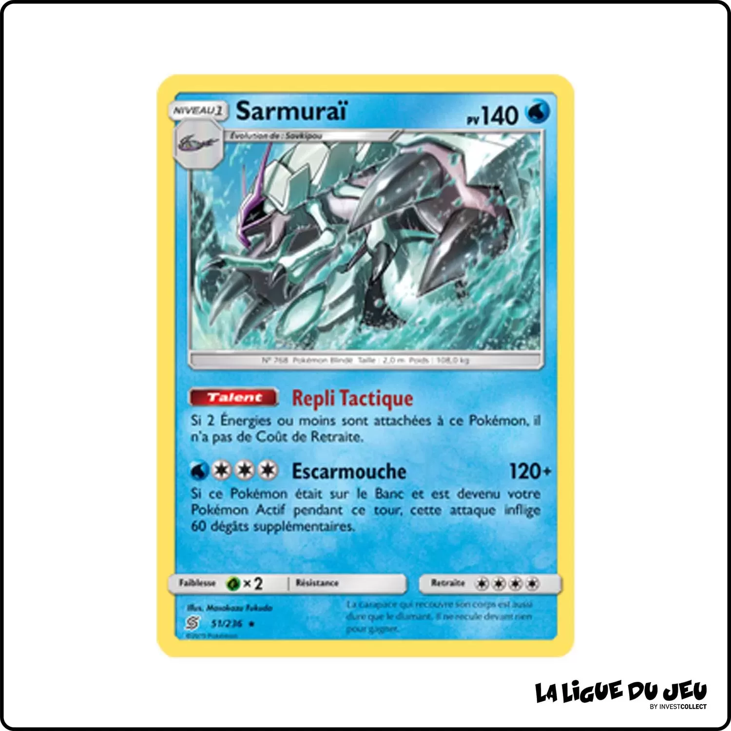 Holo - Pokemon - Harmonie des Esprits - Sarmuraï 51/236