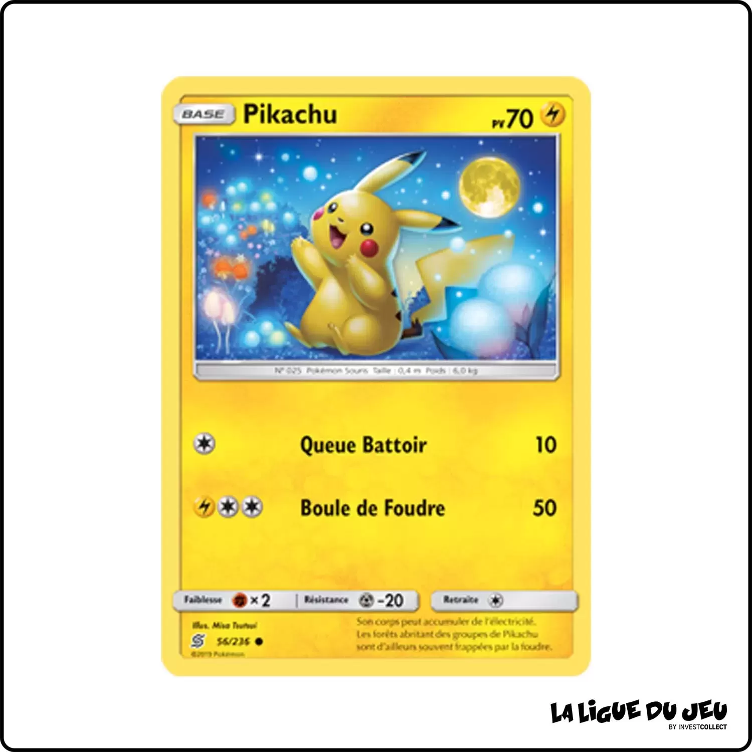 Commune - Pokemon - Harmonie des Esprits - Pikachu 56/236