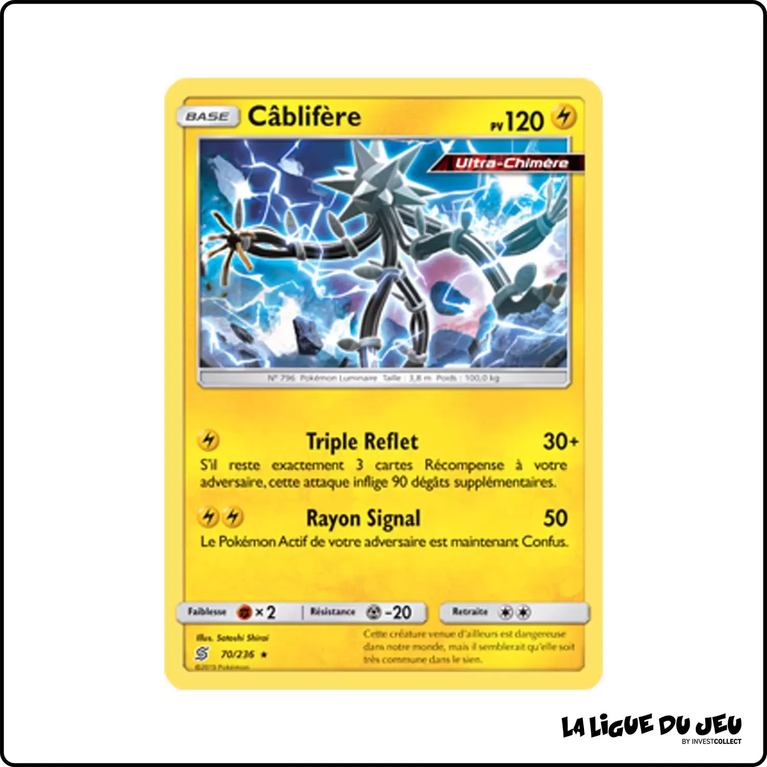 Rare - Pokemon - Harmonie des Esprits - Câblifère 70/236