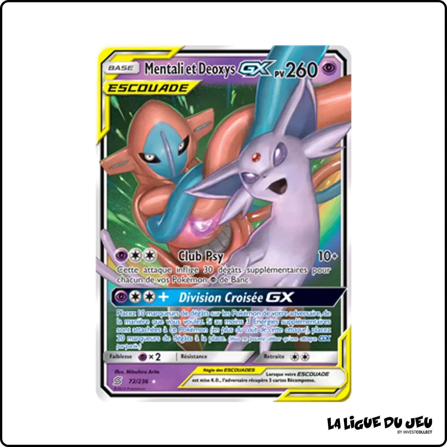 Ultra - Pokemon - Harmonie des Esprits - Mentali et Deoxys-GX 72/236