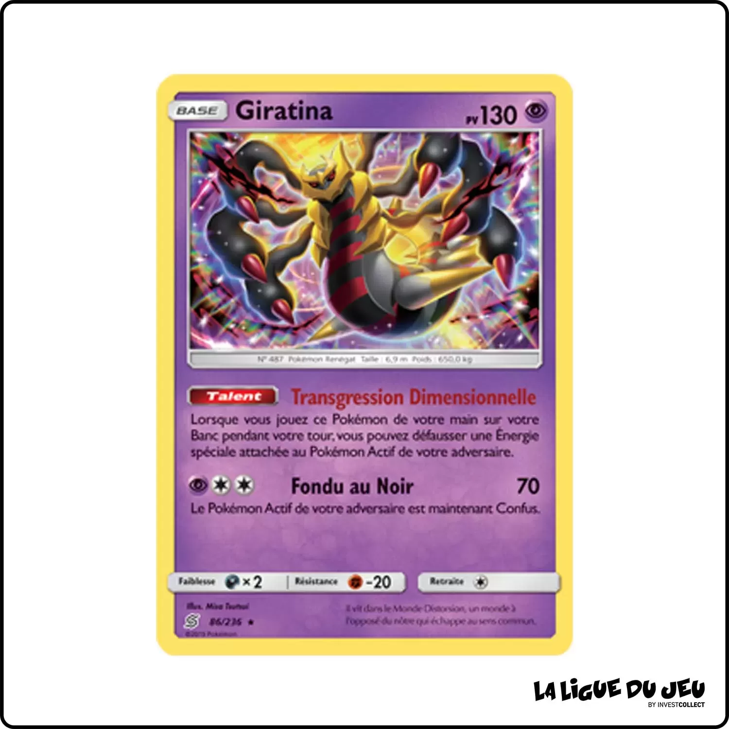 Holo - Pokemon - Harmonie des Esprits - Giratina 86/236