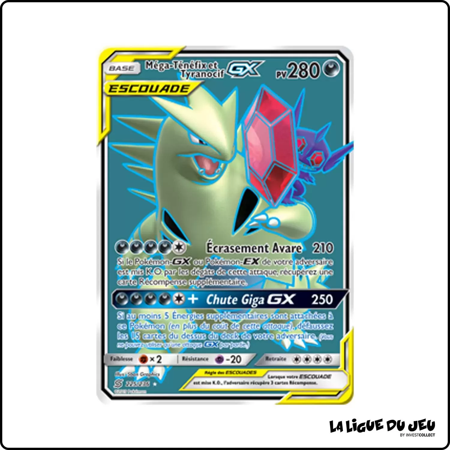 Ultra - Pokemon - Harmonie des Esprits - Méga-Ténéfix et Tyranocif-GX 225/236