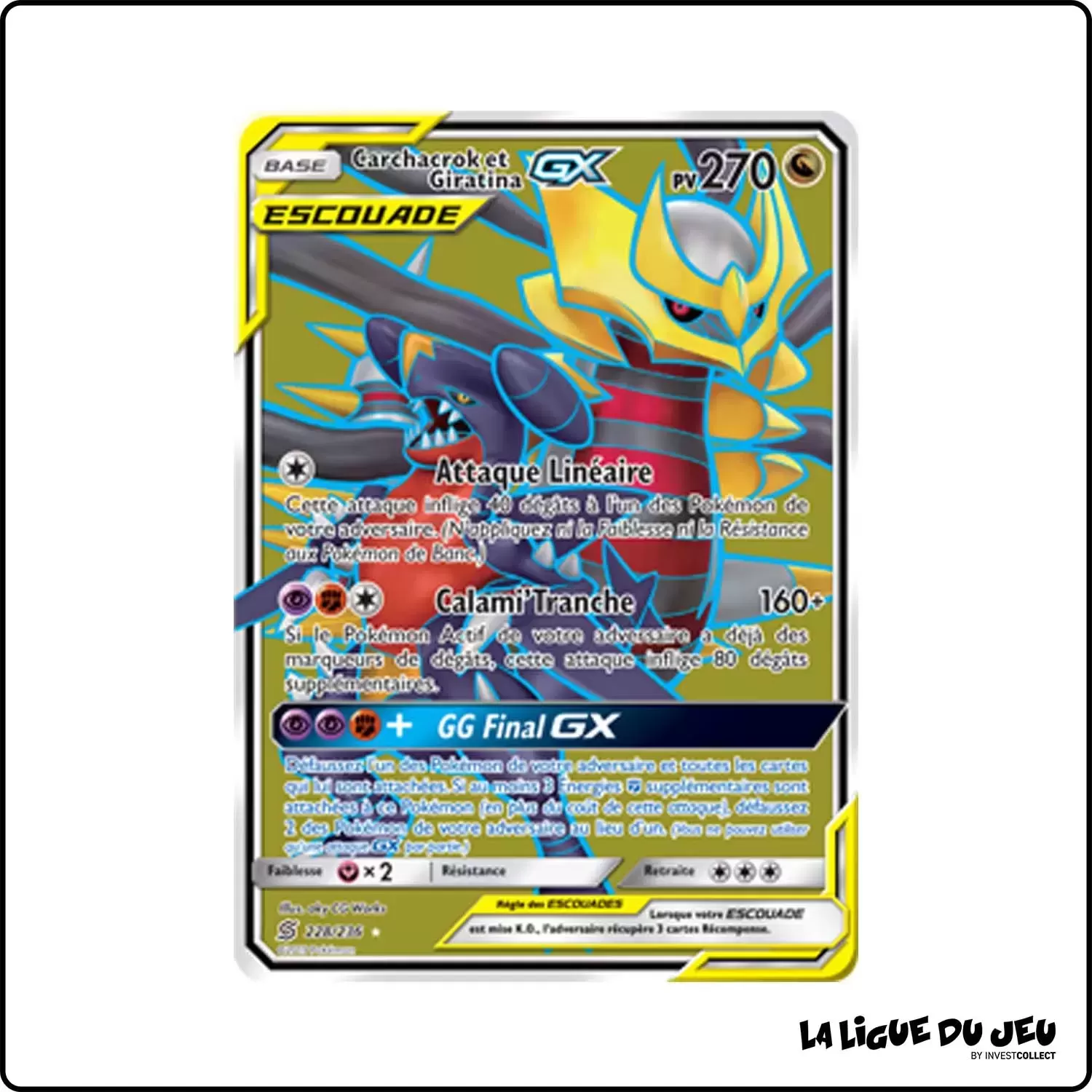 Ultra - Pokemon - Harmonie des Esprits - Carchacrok et Giratina-GX 228/236