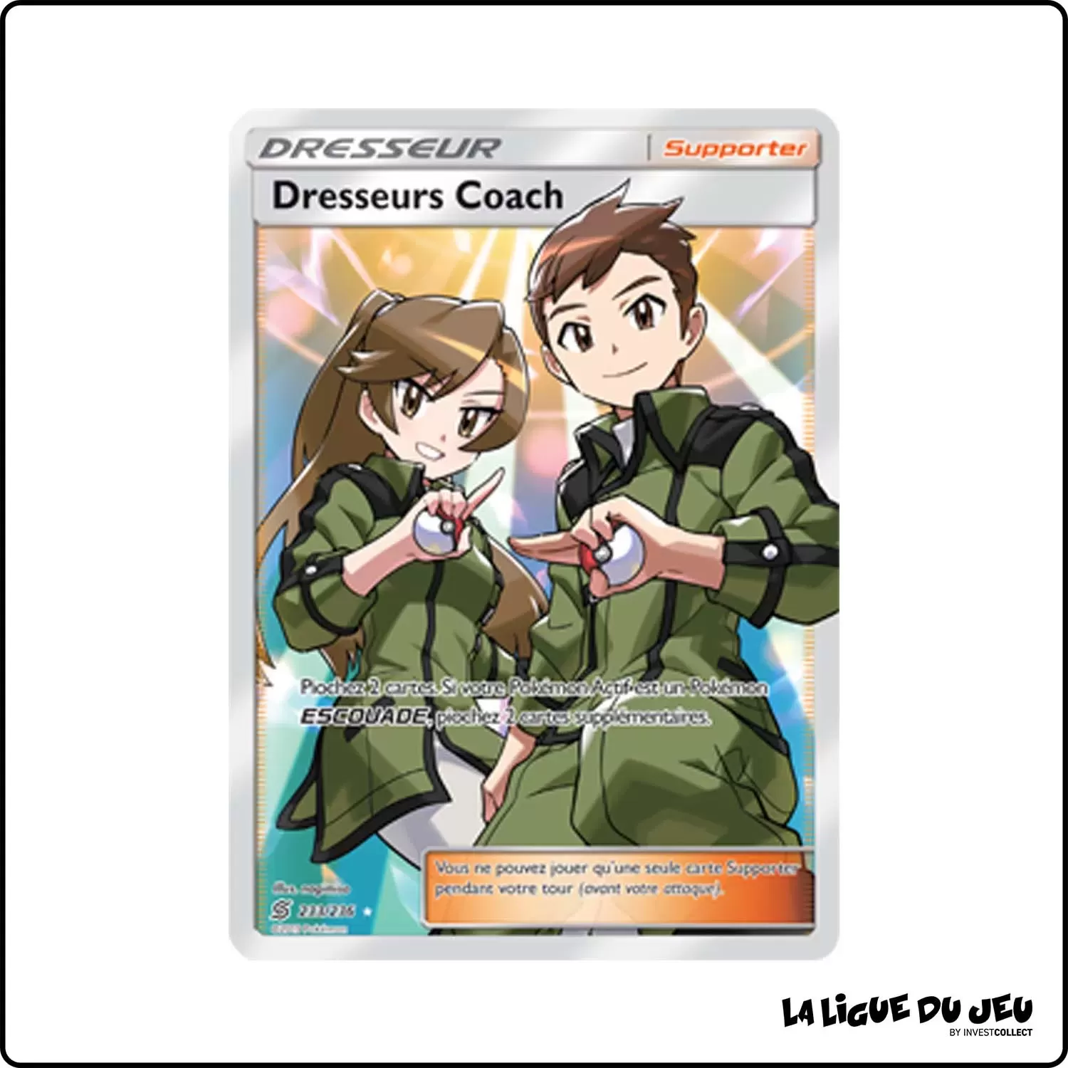 Ultra - Pokemon - Harmonie des Esprits - Dresseurs Coach 233/236