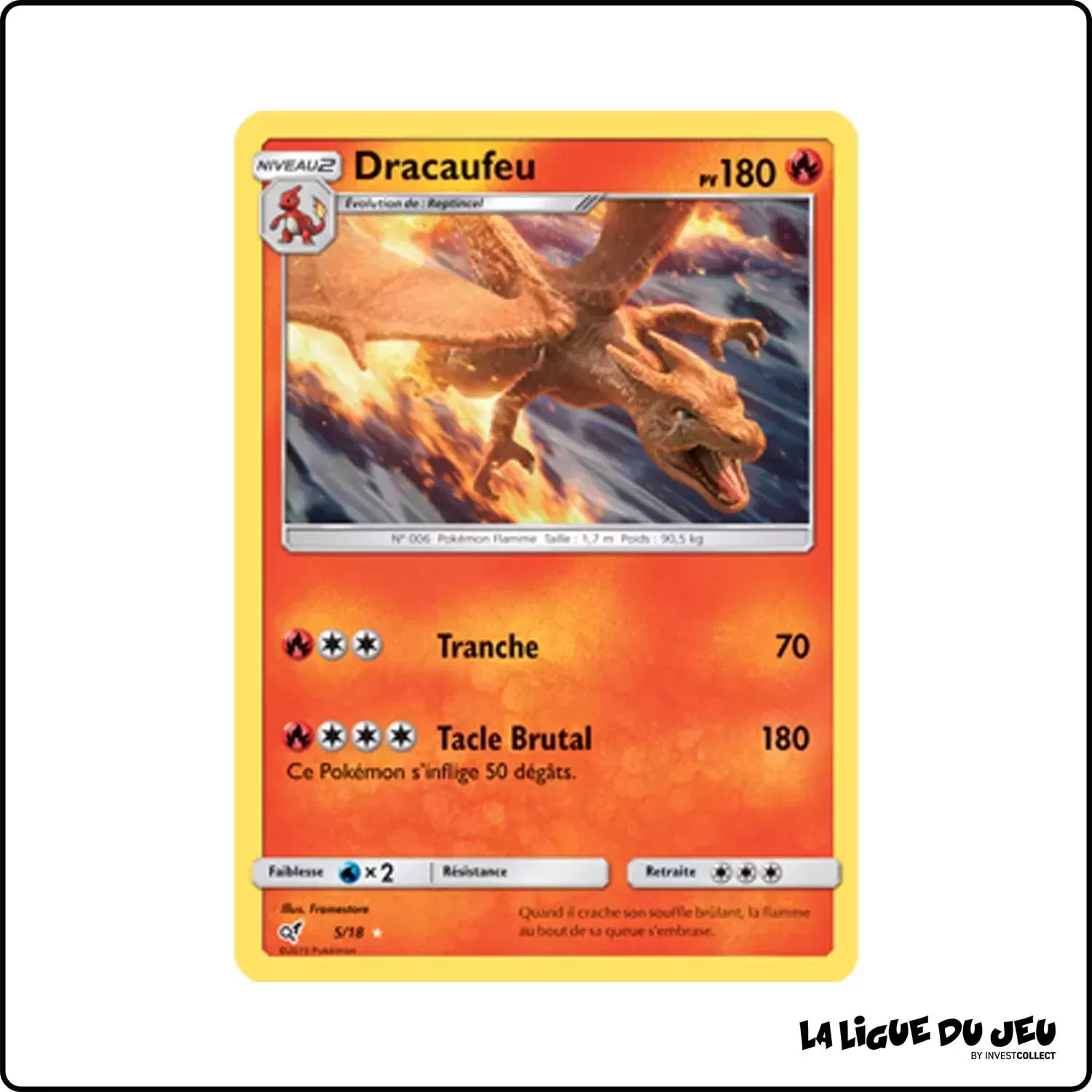 Holo - Pokemon - Détective Pikachu - Dracaufeu 5/18