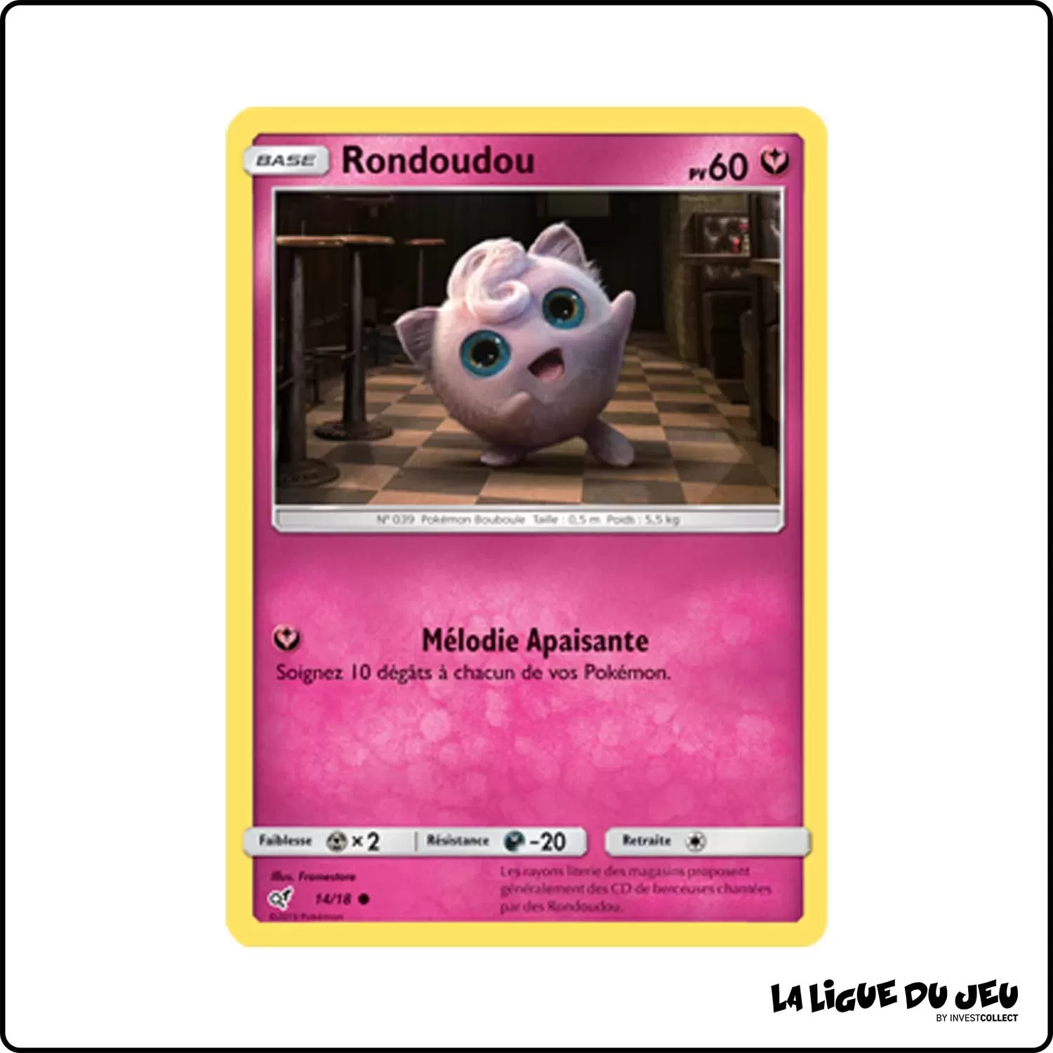 Commune - Pokemon - Détective Pikachu - Rondoudou 14/18