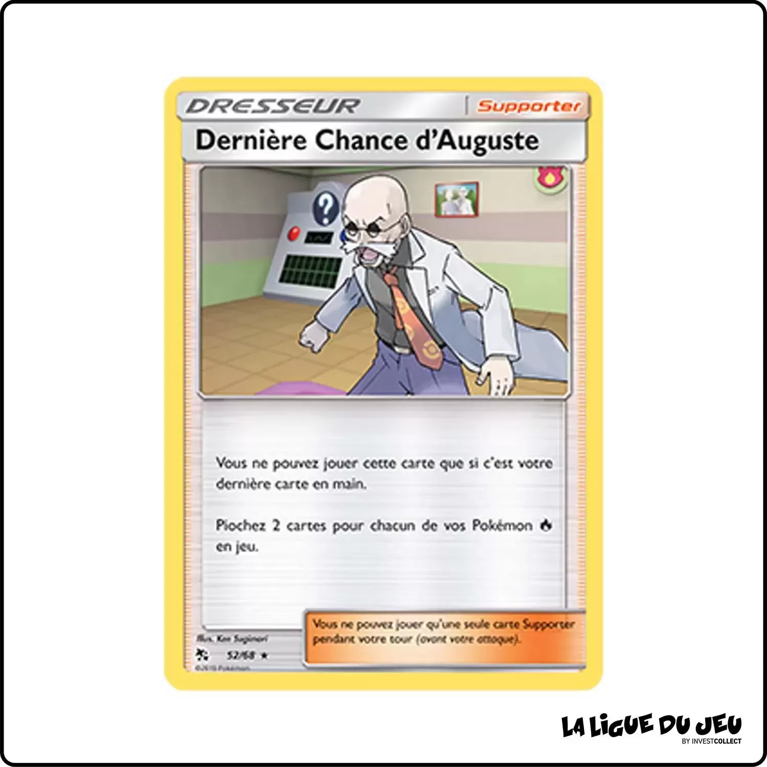 Rare - Pokemon - Destinées Occultes - Dernière Chance d'Auguste 52/68