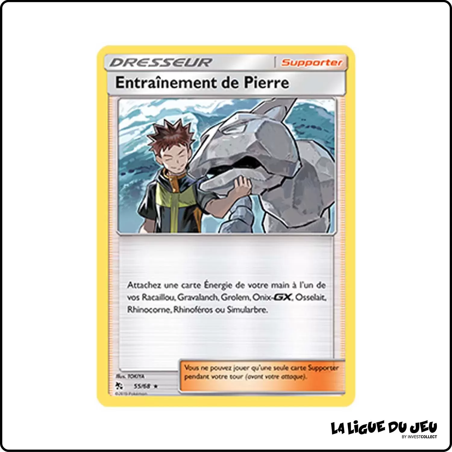 Holo - Pokemon - Destinées Occultes - Entraînement de Pierre 55/68