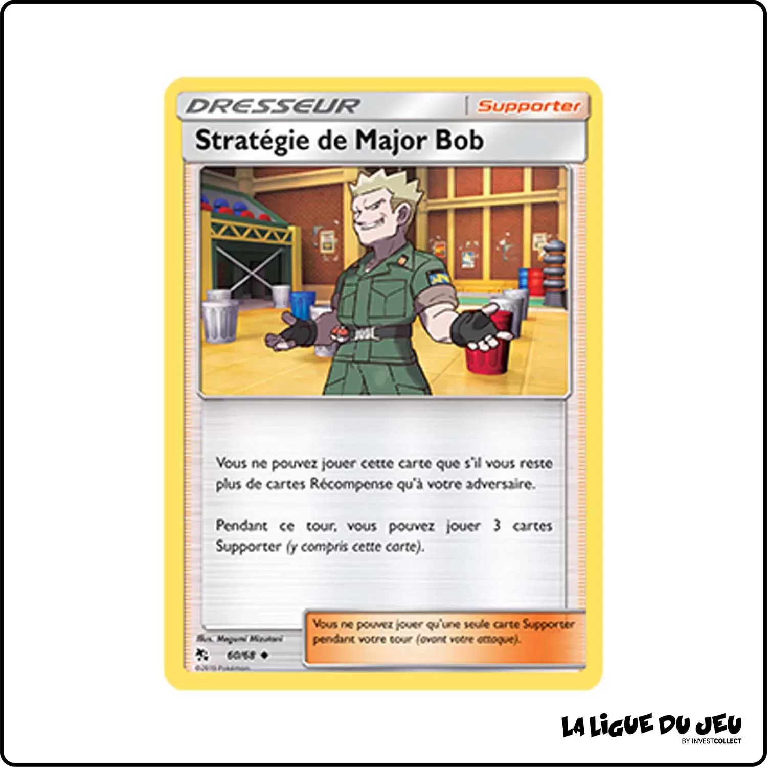 Peu commune - Pokemon - Destinées Occultes - Stratégie de Major Bob 60/68