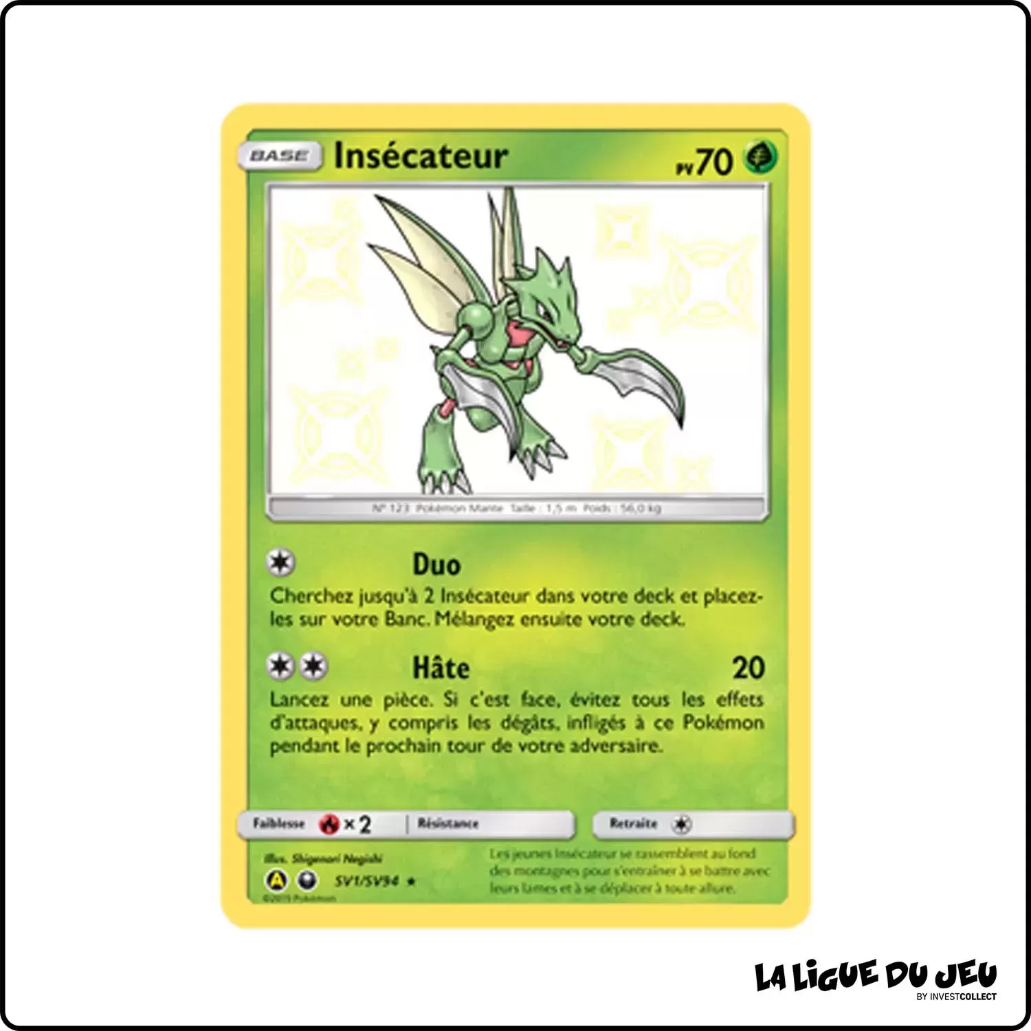 Ultra - Pokemon - Destinées Occultes - Insécateur SV1/SV94