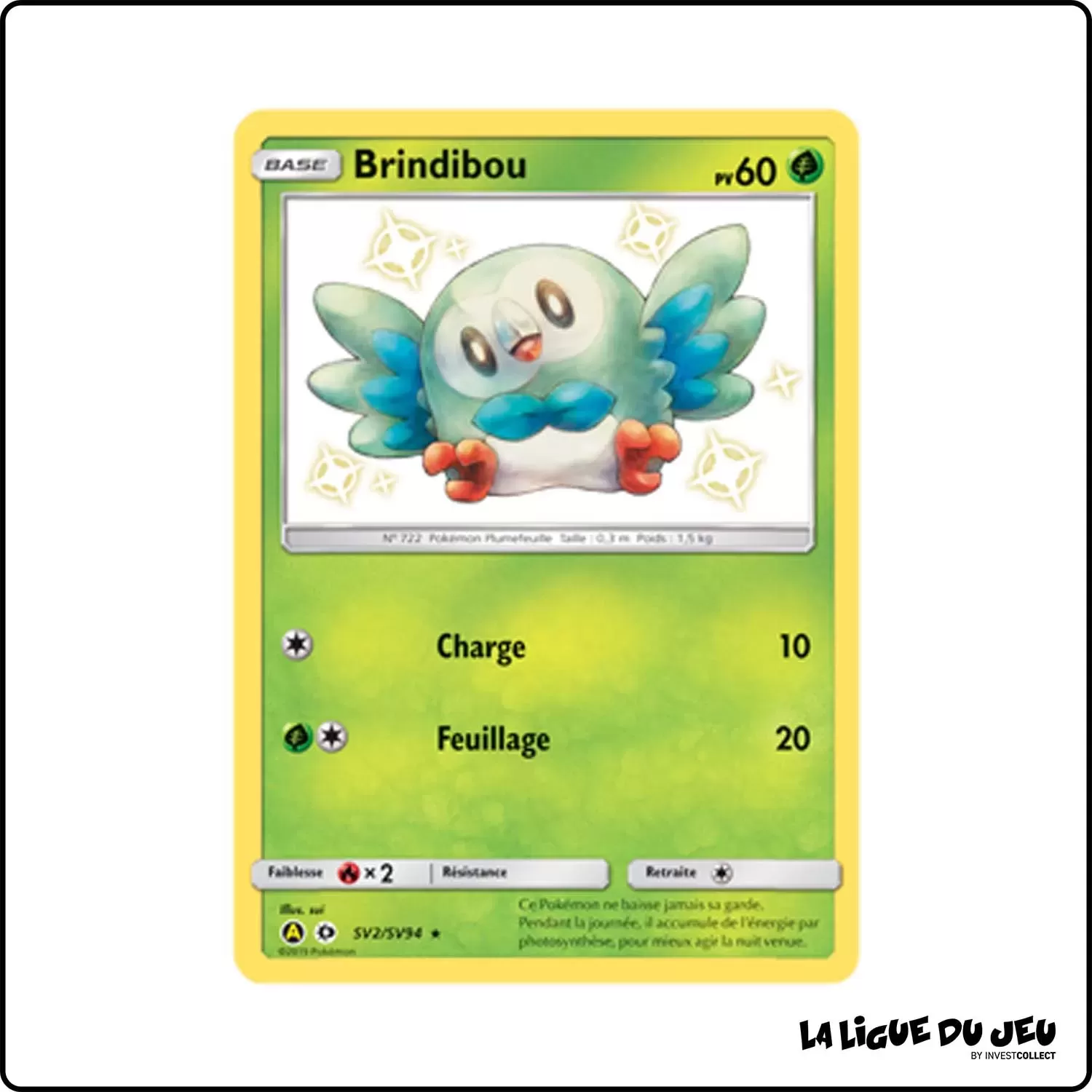 Ultra - Pokemon - Destinées Occultes - Brindibou SV2/SV94