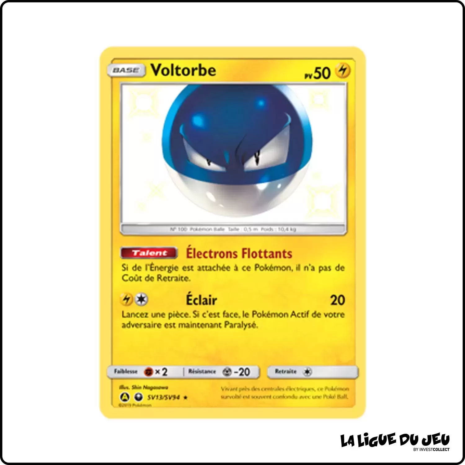 Ultra - Pokemon - Destinées Occultes - Voltorbe SV13/SV94