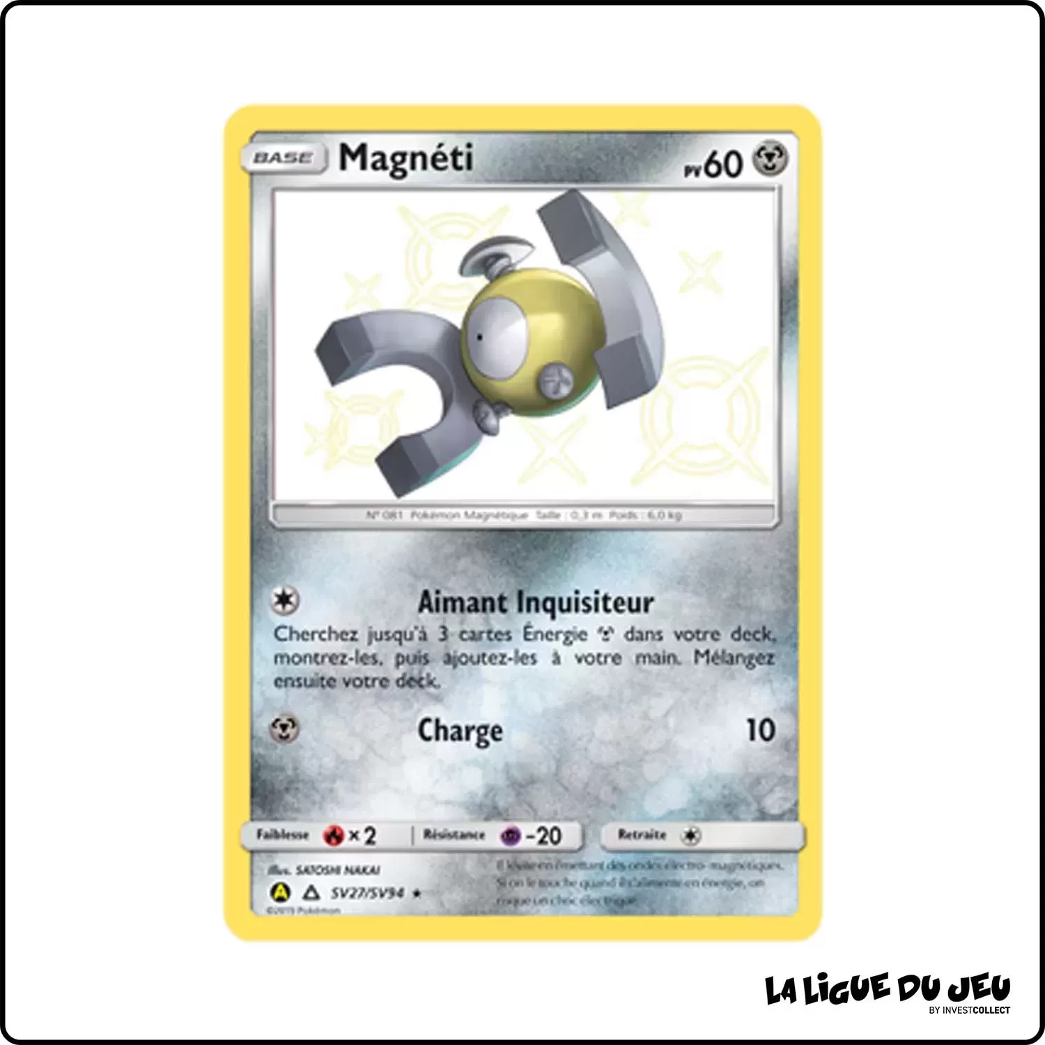 Ultra - Pokemon - Destinées Occultes - Magnéti SV27/SV94