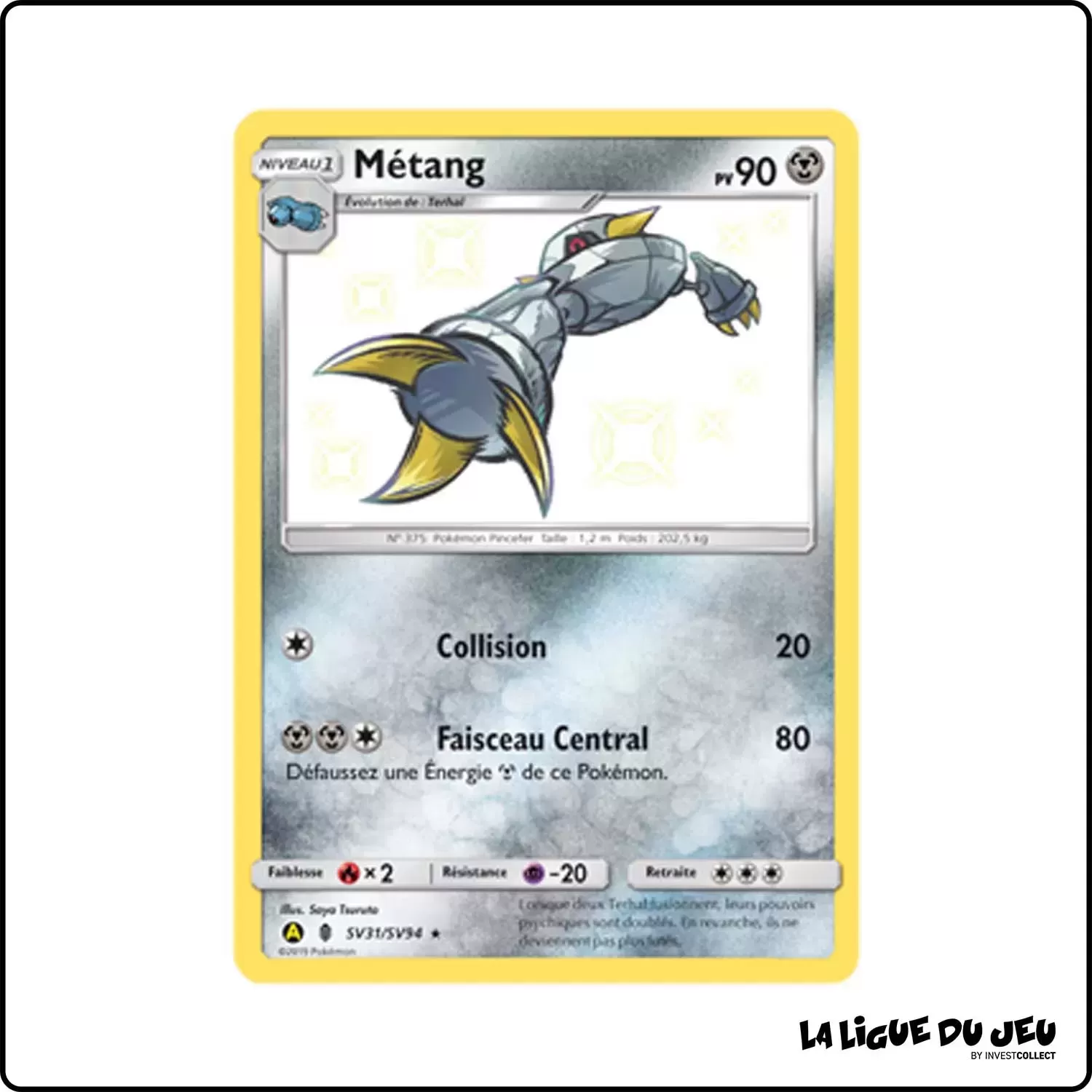 Ultra - Pokemon - Destinées Occultes - Métang SV31/SV94