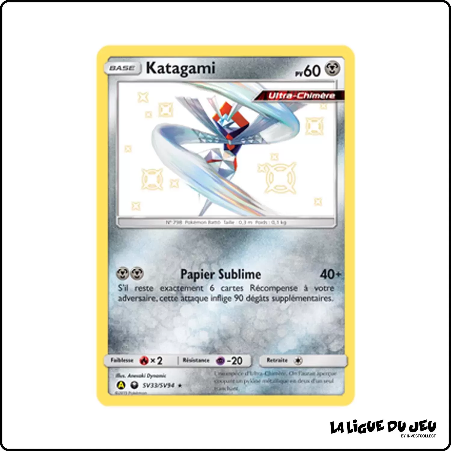 Ultra - Pokemon - Destinées Occultes - Katagami SV33/SV94