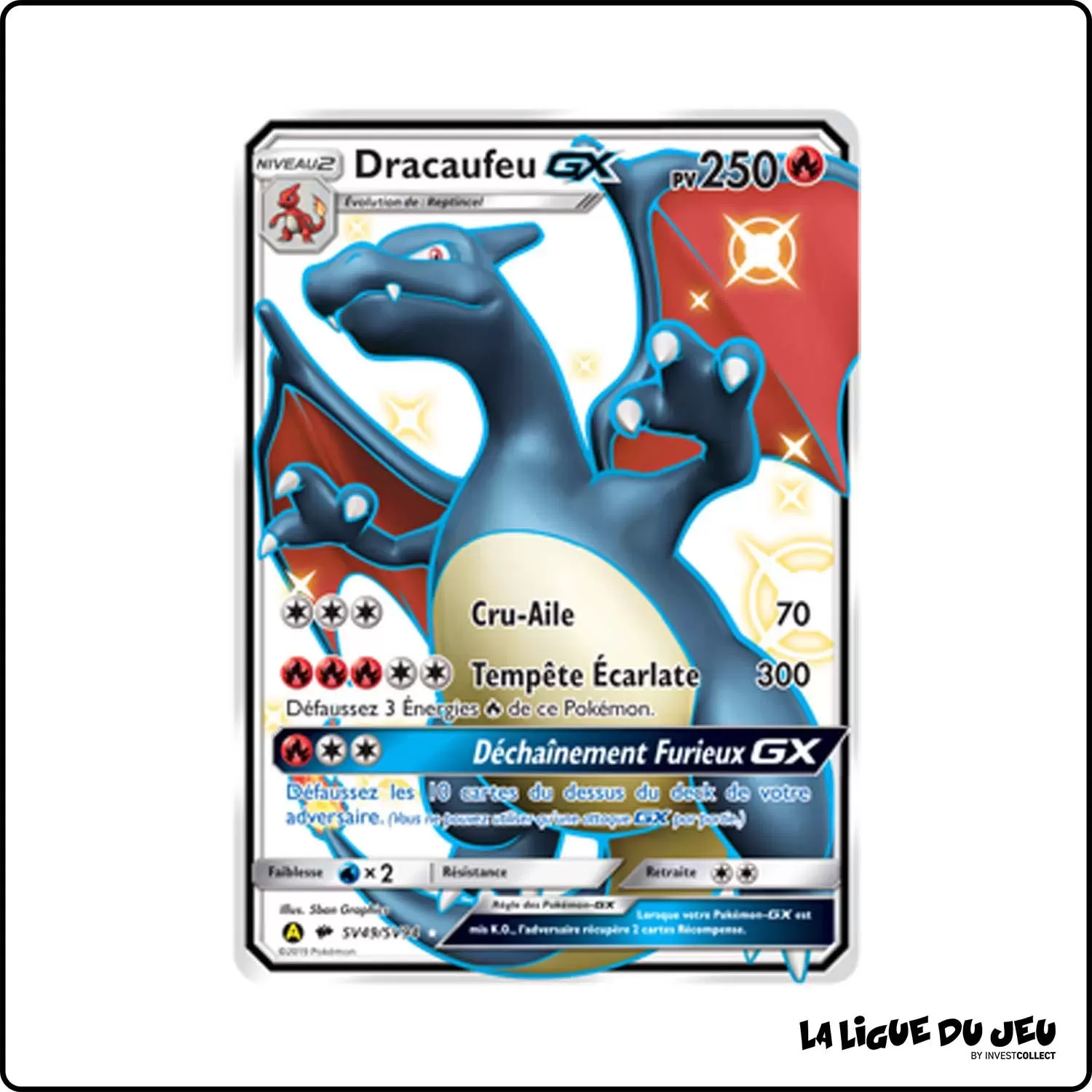 Ultra - Pokemon - Destinées Occultes - Dracaufeu-GX SV49/SV94