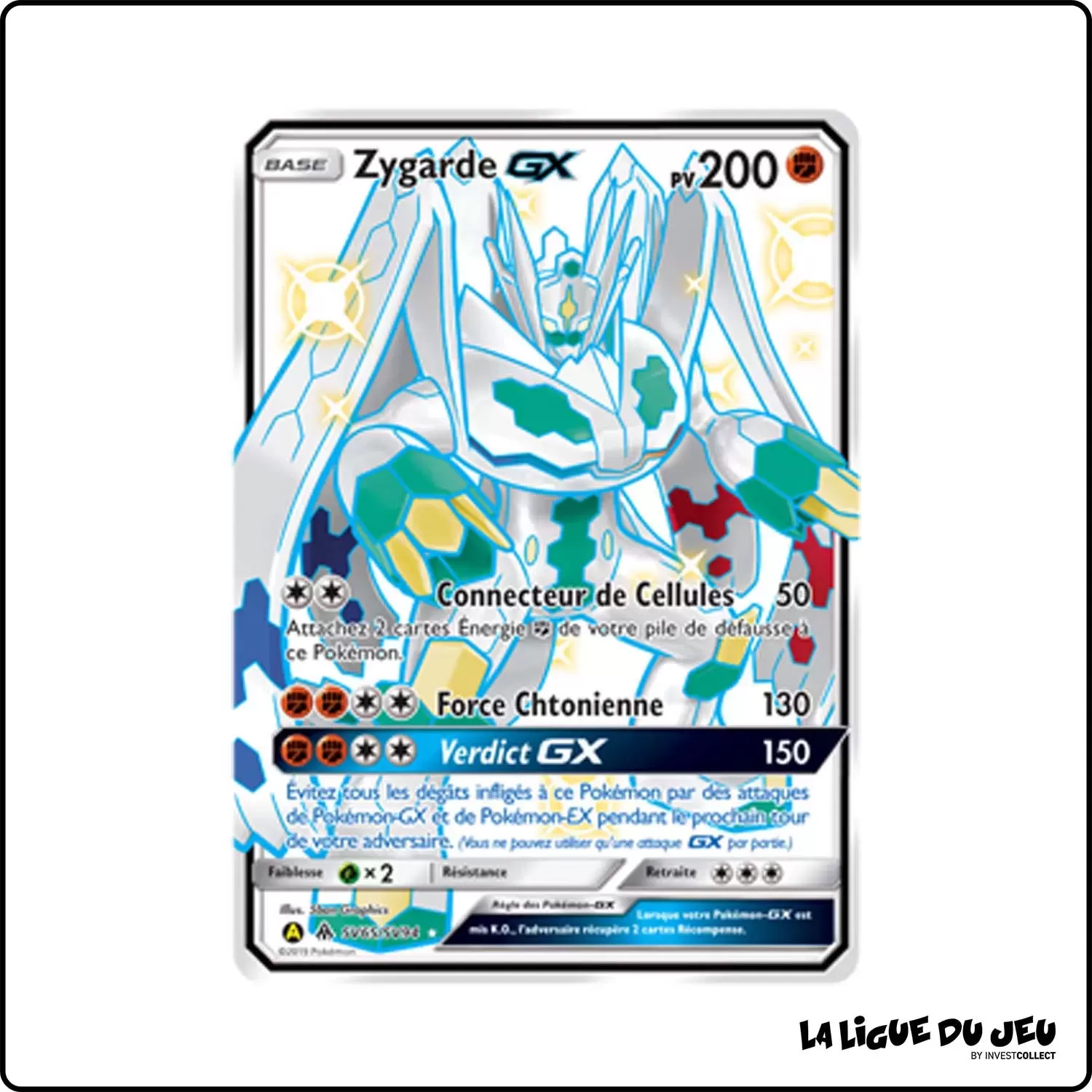 Ultra - Pokemon - Destinées Occultes - Zygarde-GX SV65/SV94