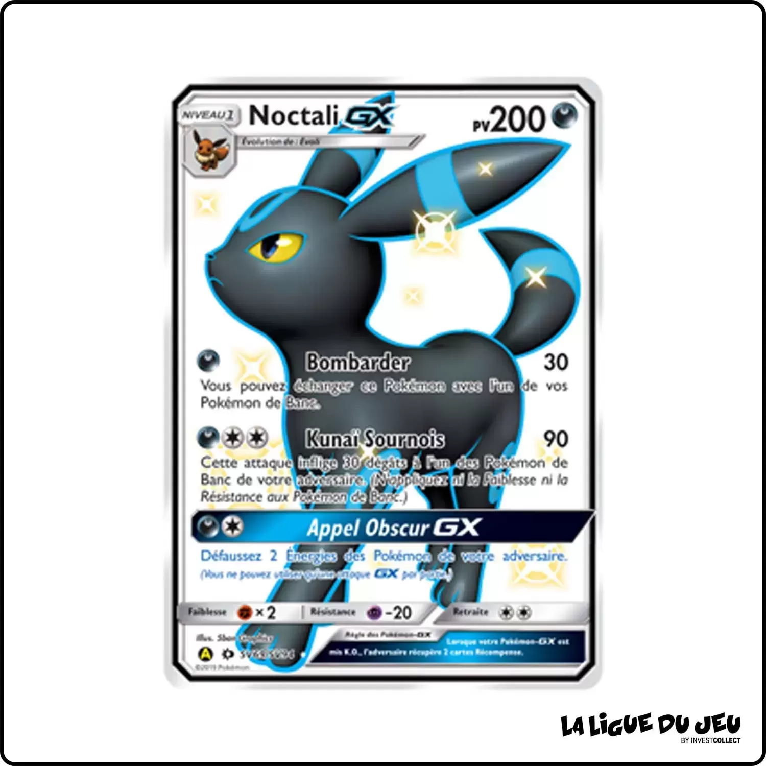 Ultra - Pokemon - Destinées Occultes - Noctali-GX SV69/SV94