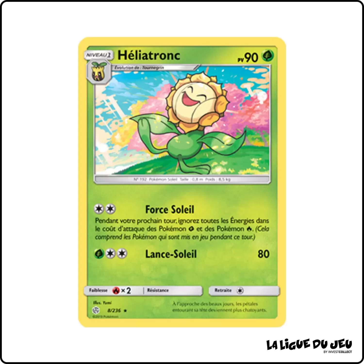 Rare - Pokemon - Éclipse Cosmique - Héliatronc 8/236