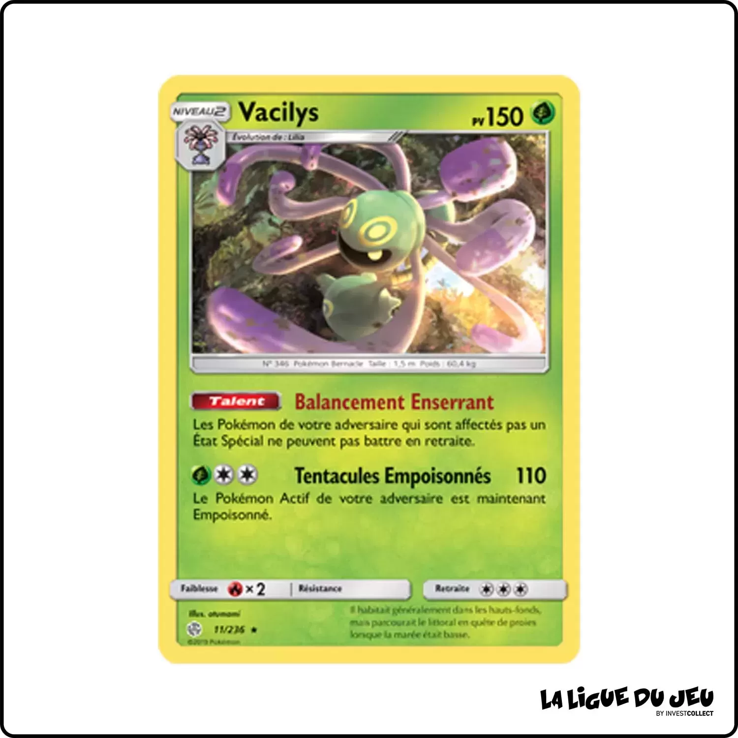 Rare - Pokemon - Éclipse Cosmique - Vacilys 11/236