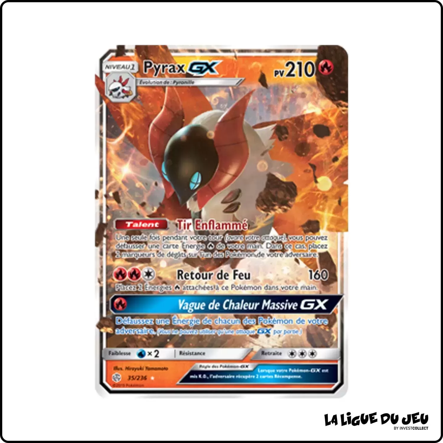 Ultra - Pokemon - Éclipse Cosmique - Pyrax-GX 35/236