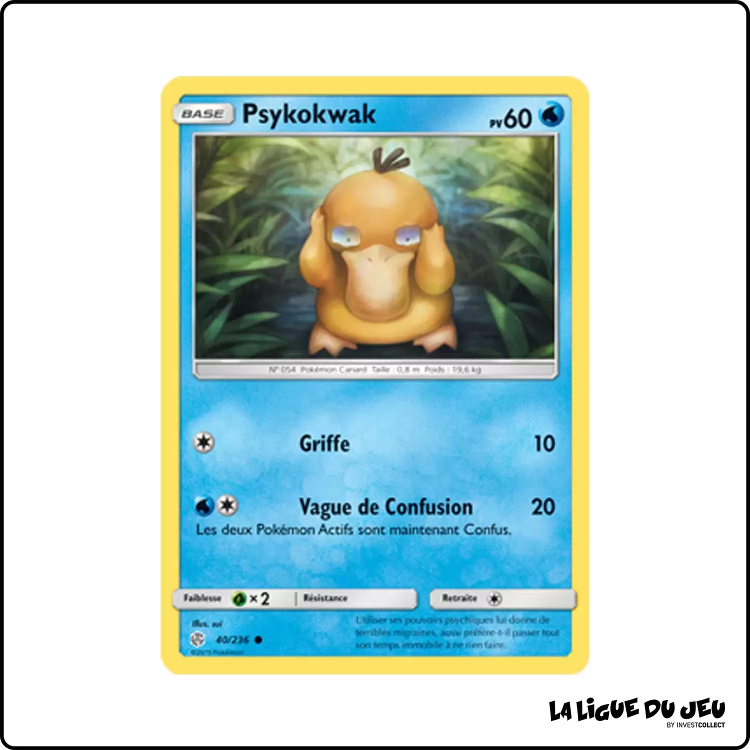 Commune - Pokemon - Éclipse Cosmique - Psykokwak 40/236