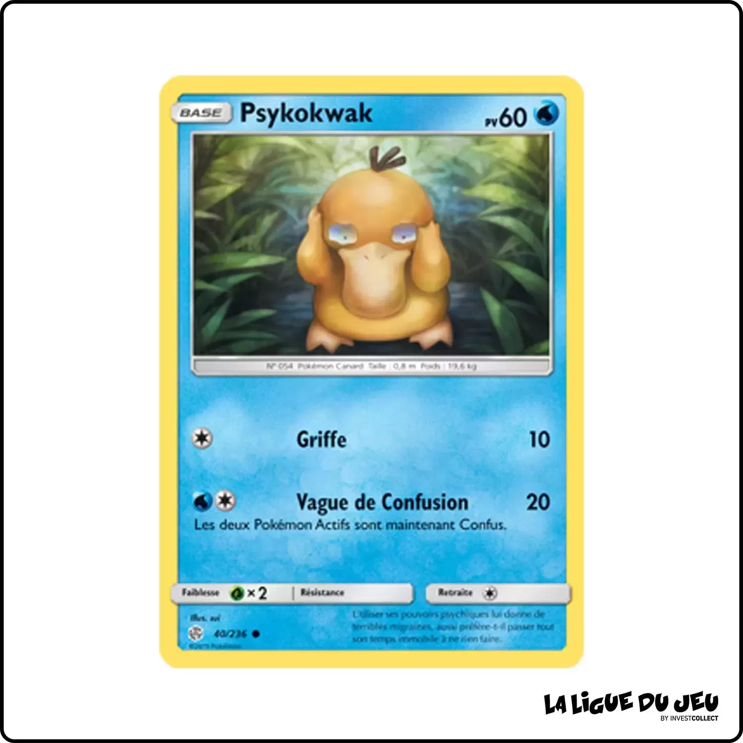 Commune - Pokemon - Éclipse Cosmique - Psykokwak 40/236