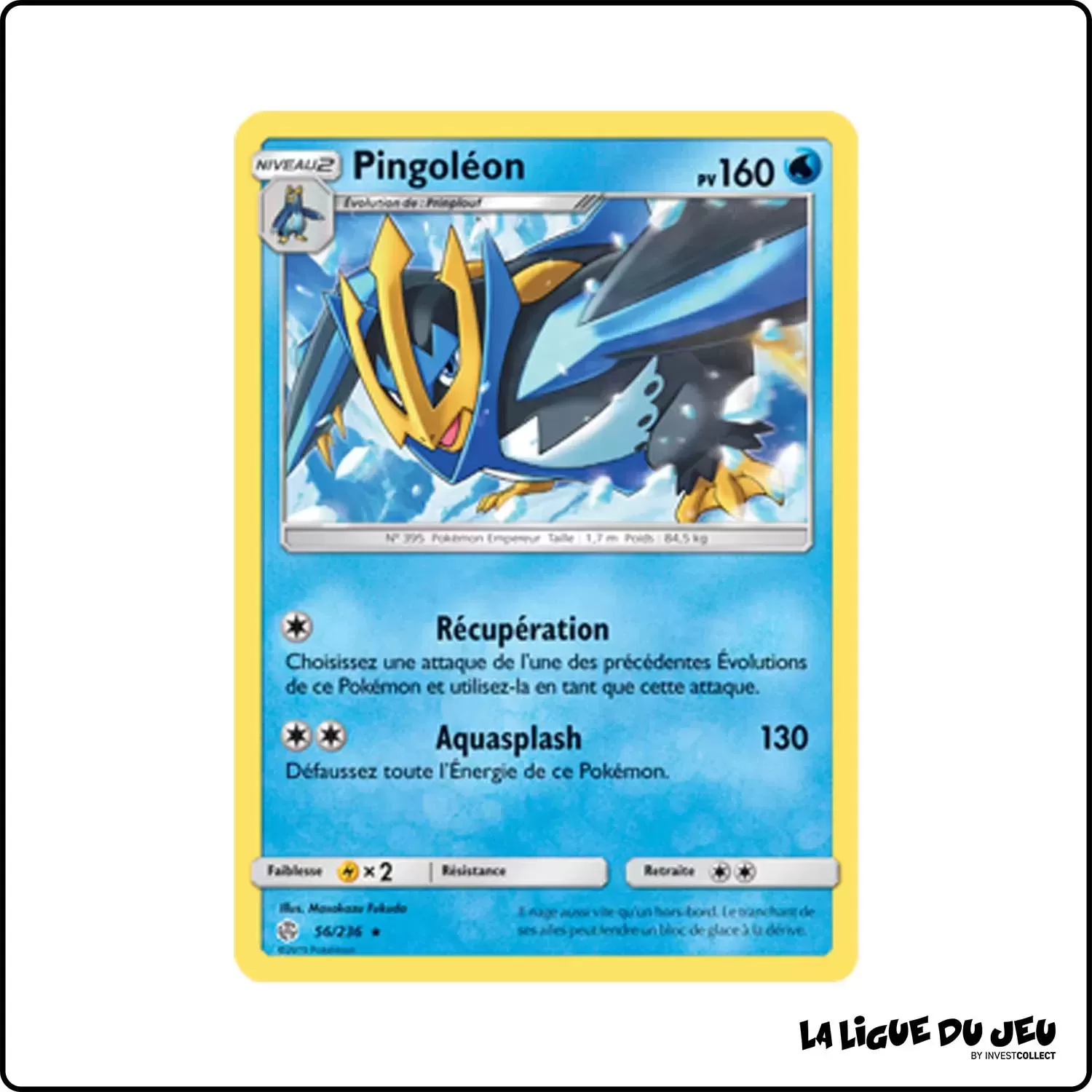 Rare - Pokemon - Éclipse Cosmique - Pingoléon 56/236