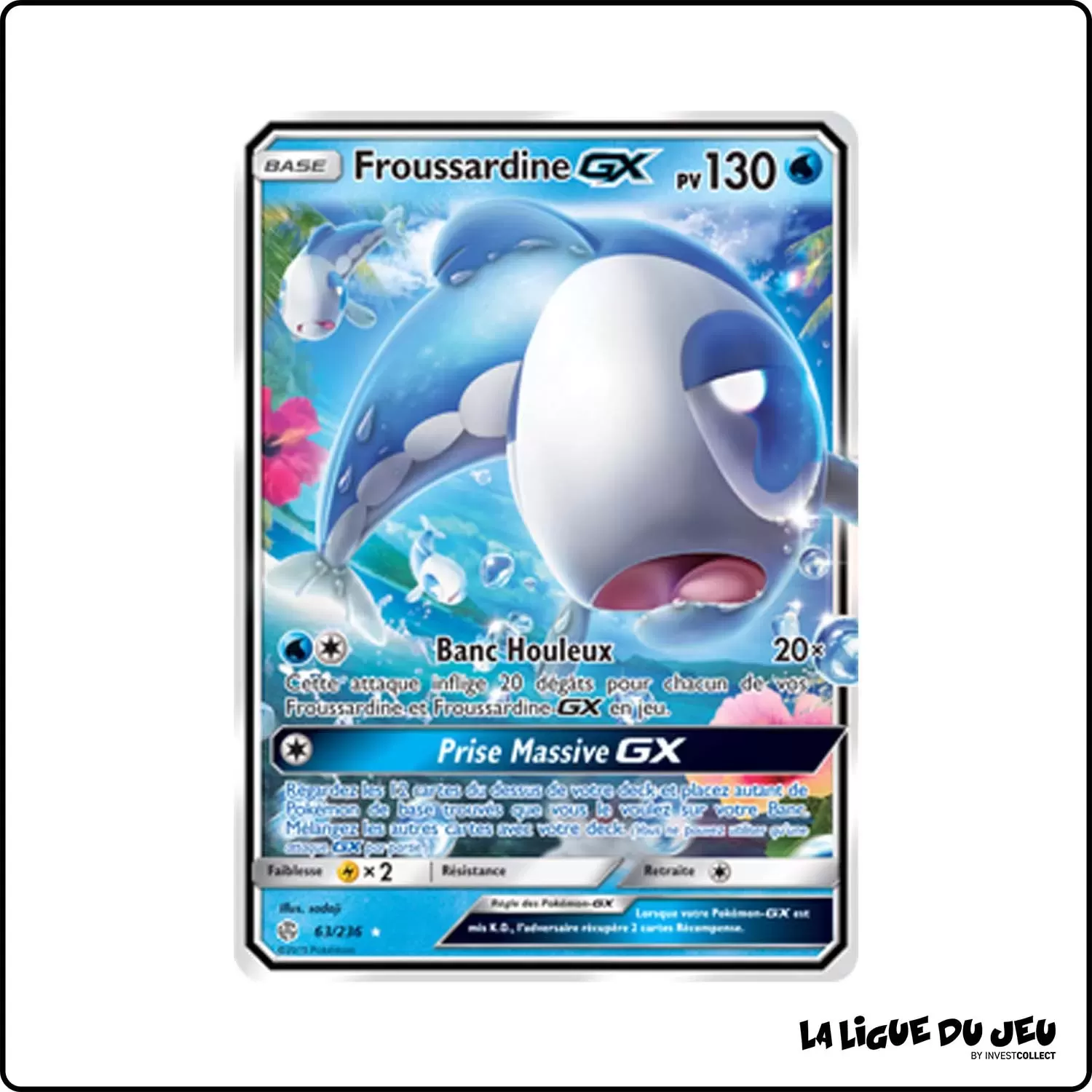 Ultra - Pokemon - Éclipse Cosmique - Froussardine-GX 63/236