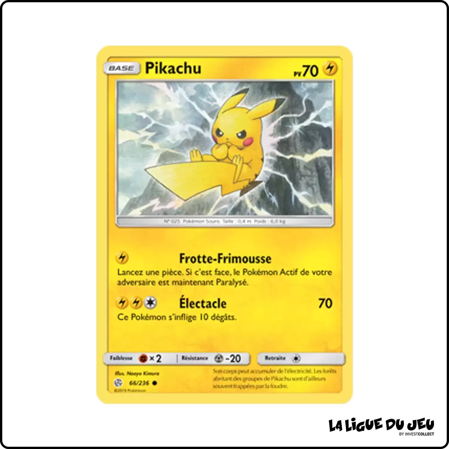 Commune - Pokemon - Éclipse Cosmique - Pikachu 66/236