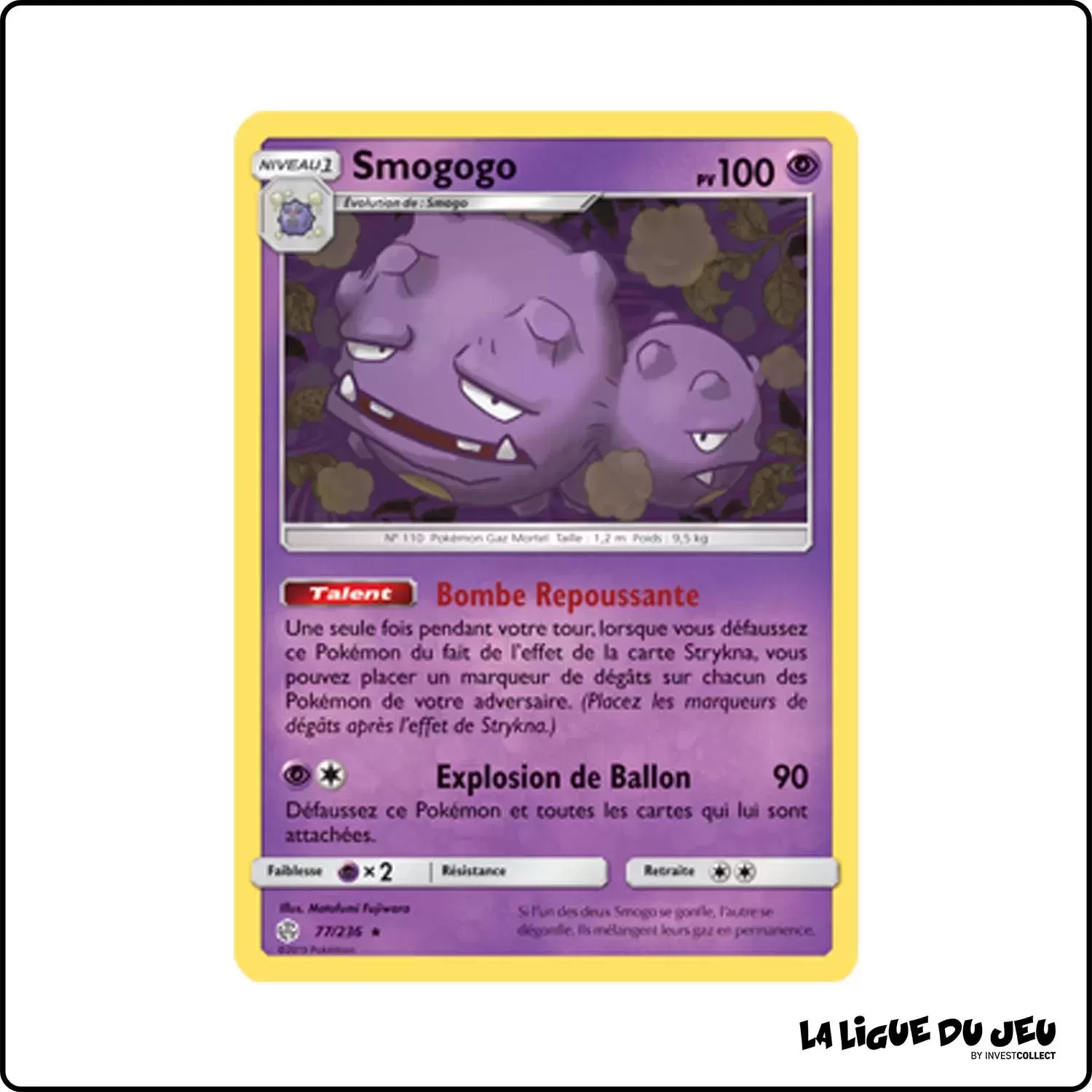 Rare - Pokemon - Éclipse Cosmique - Smogogo 77/236