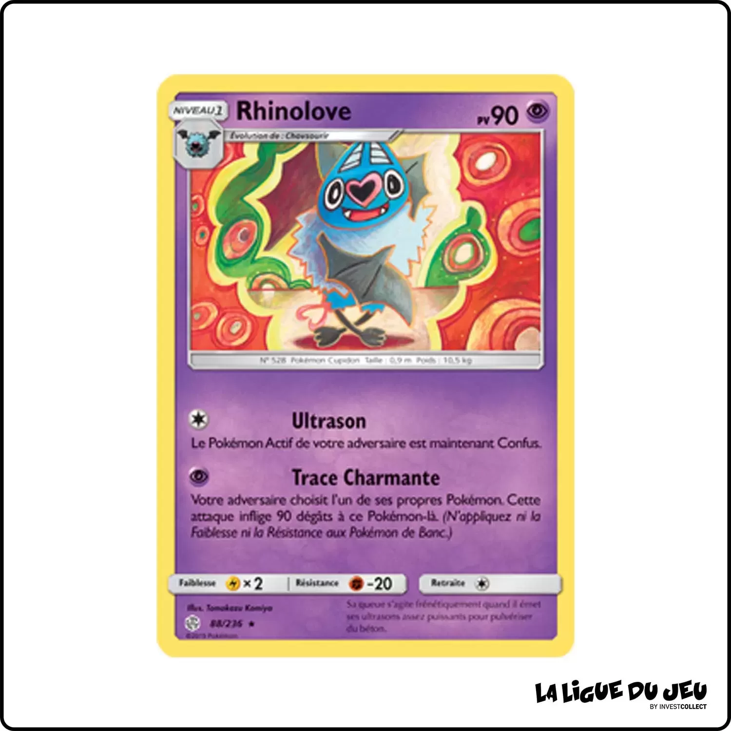 Rare - Pokemon - Éclipse Cosmique - Rhinolove 88/236