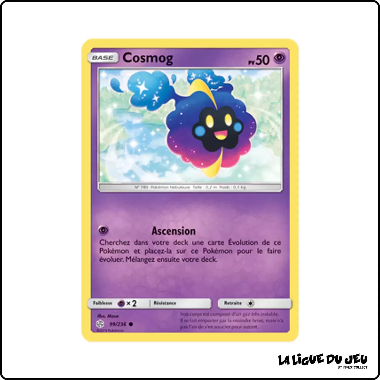 Commune - Pokemon - Éclipse Cosmique - Cosmog 99/236