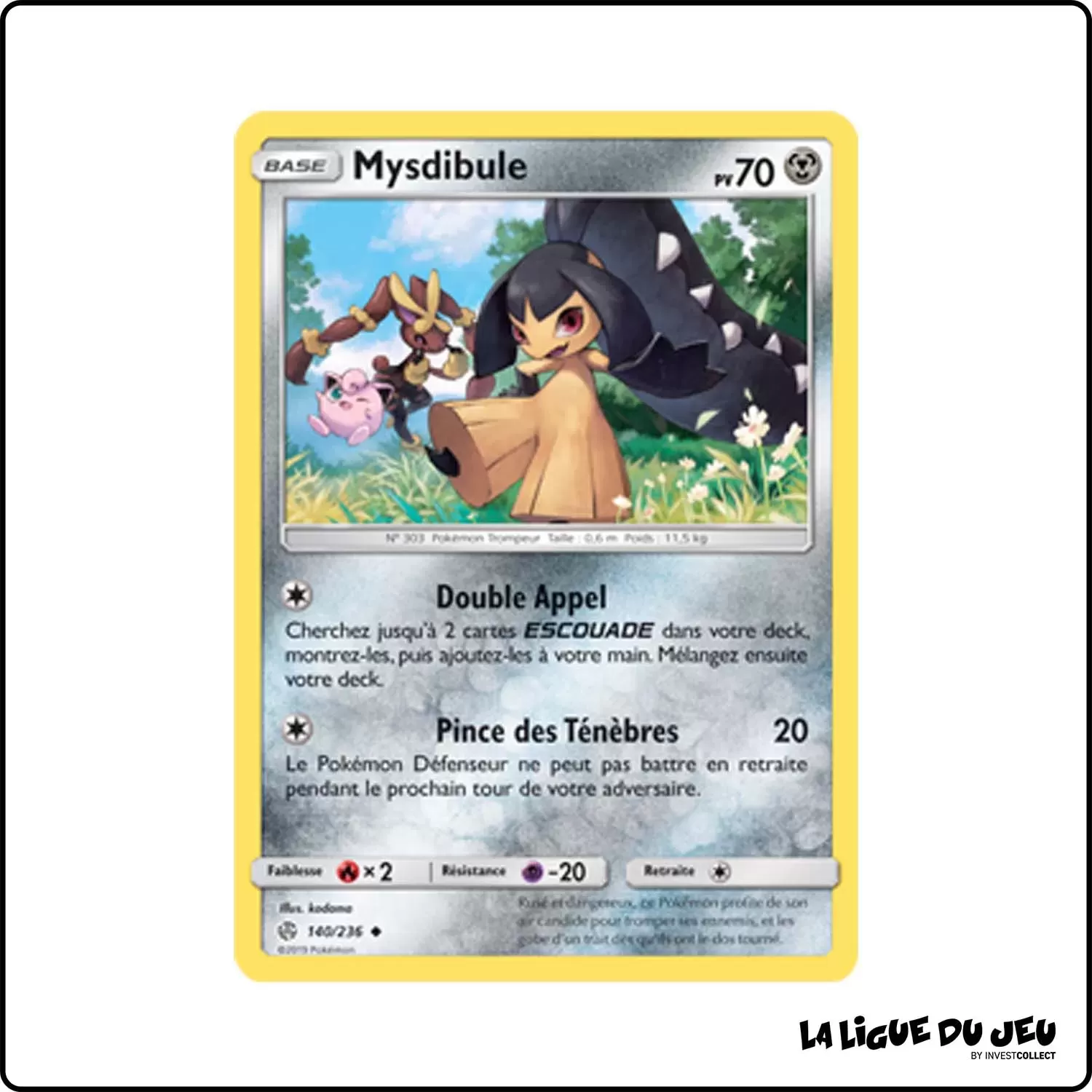 Peu commune - Pokemon - Éclipse Cosmique - Mysdibule 140/236