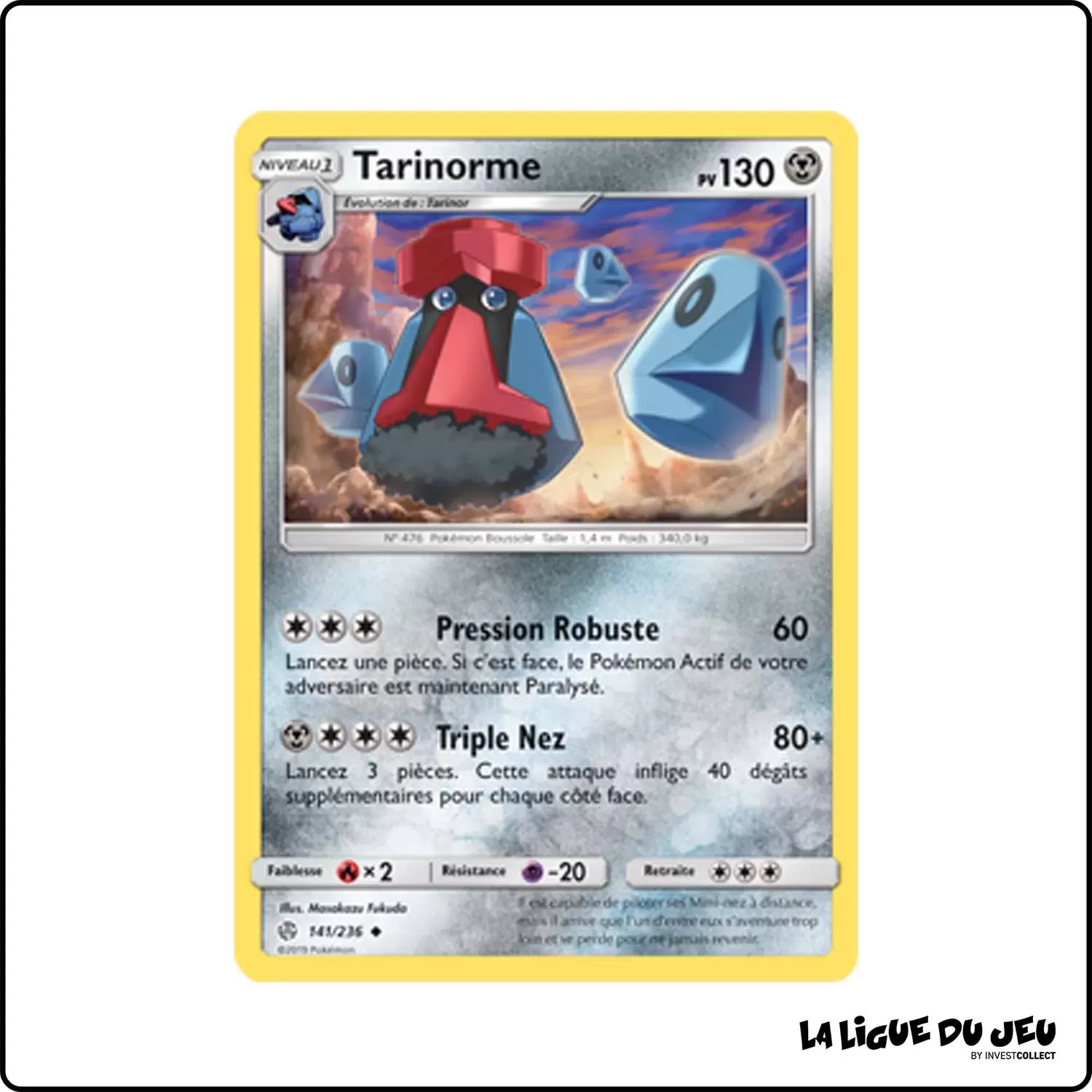 Peu commune - Pokemon - Éclipse Cosmique - Tarinorme 141/236