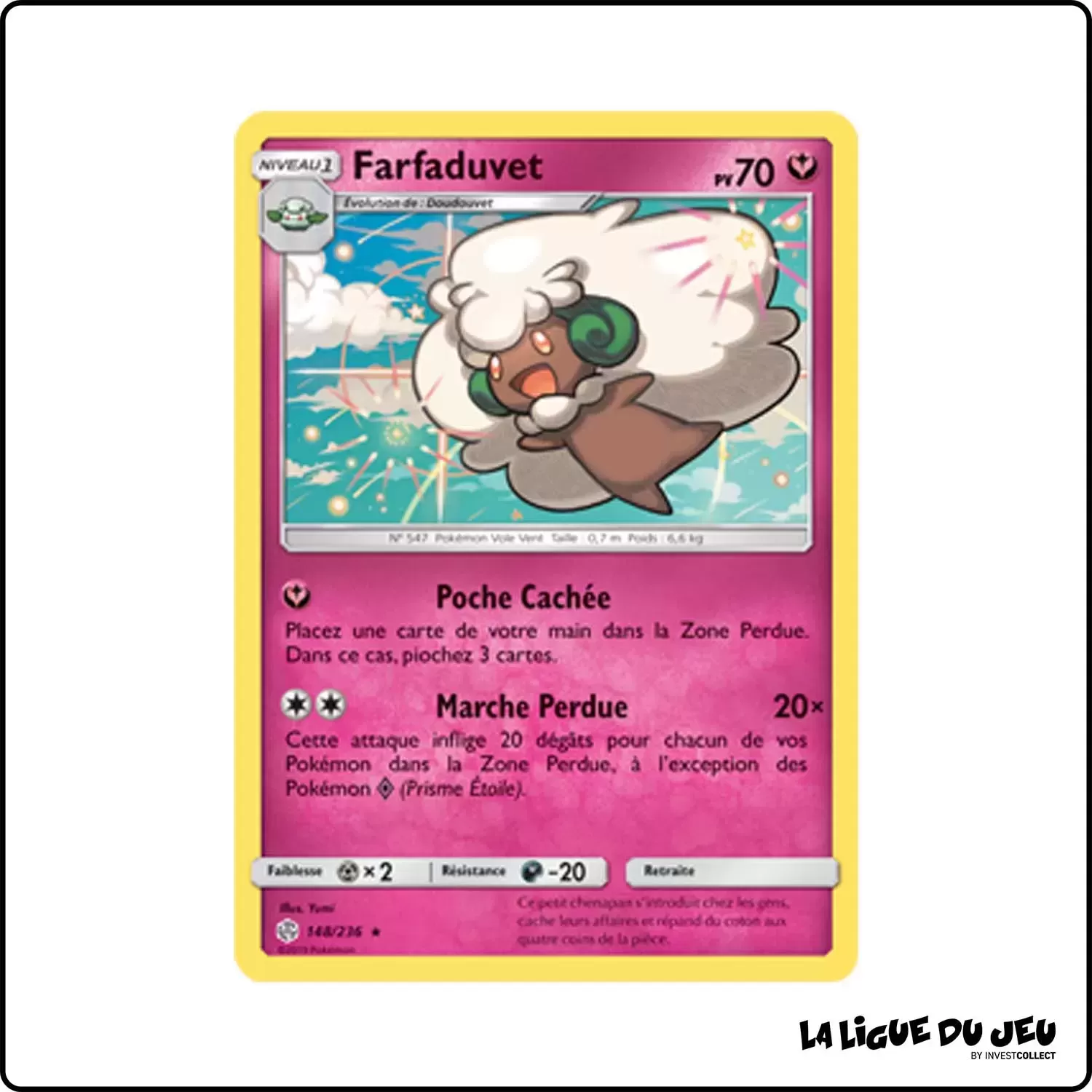 Rare - Pokemon - Éclipse Cosmique - Farfaduvet 148/236