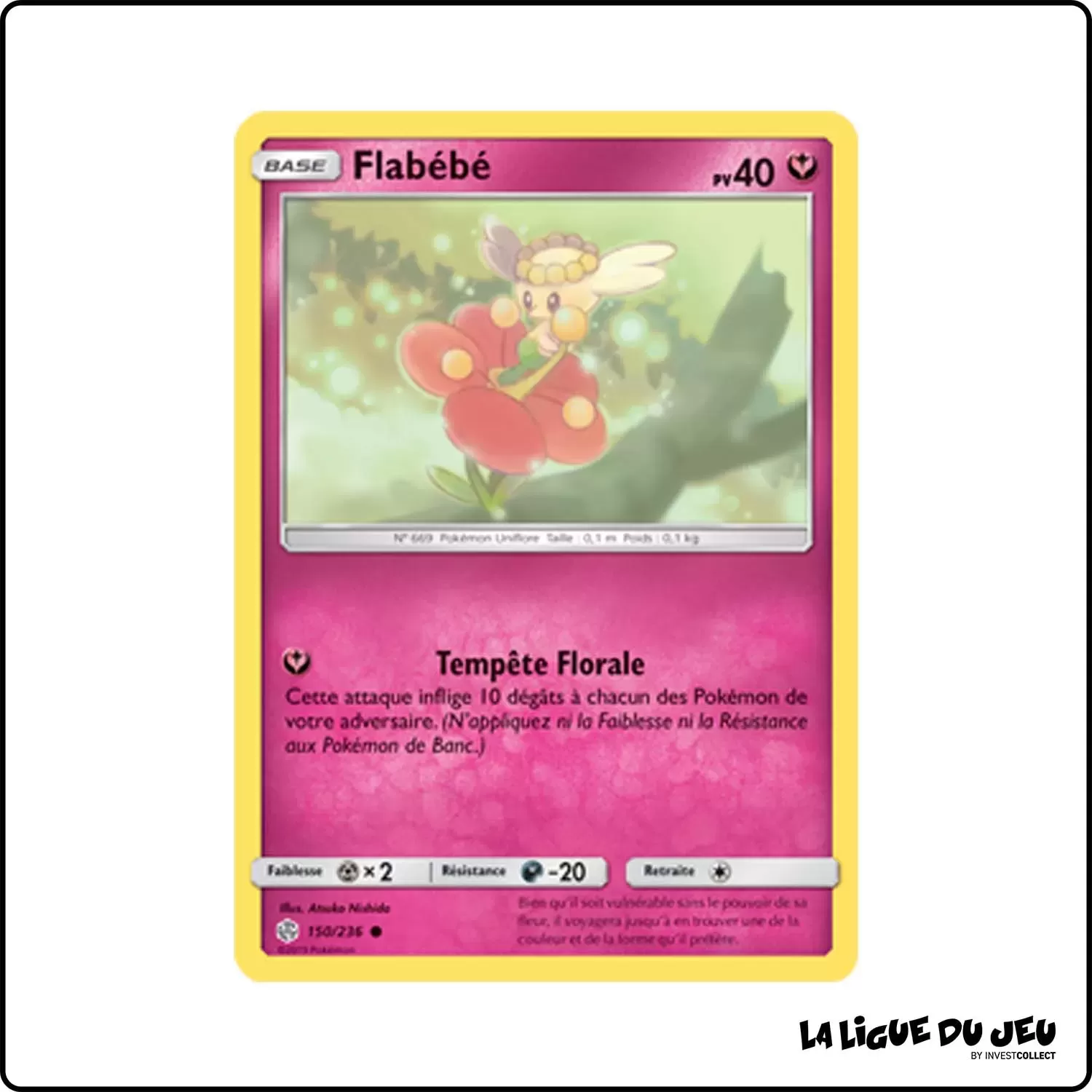 Commune - Pokemon - Éclipse Cosmique - Flabébé 150/236