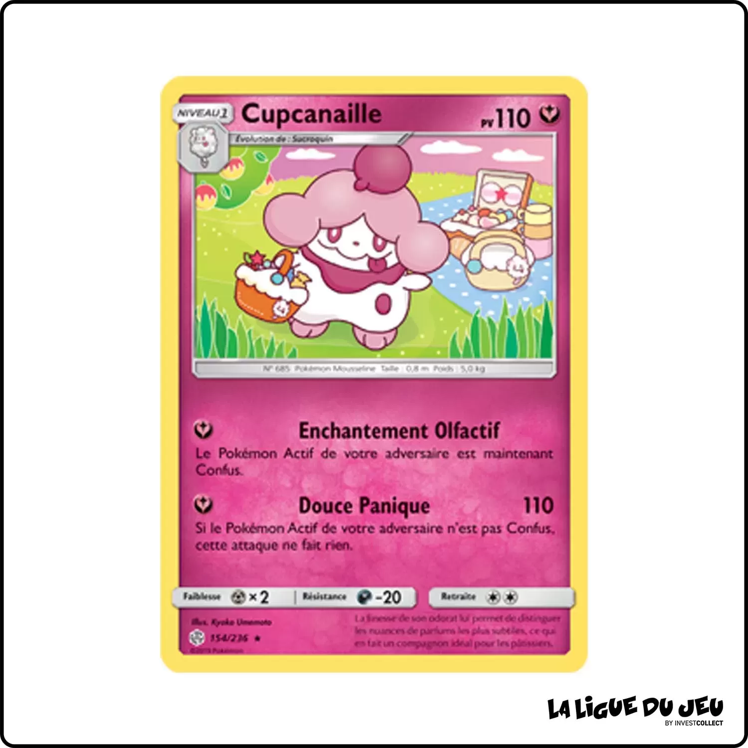 Rare - Pokemon - Éclipse Cosmique - Cupcanaille 154/236