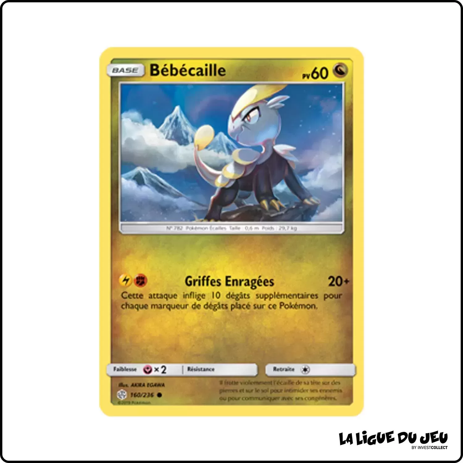 Commune - Pokemon - Éclipse Cosmique - Bébécaille 160/236