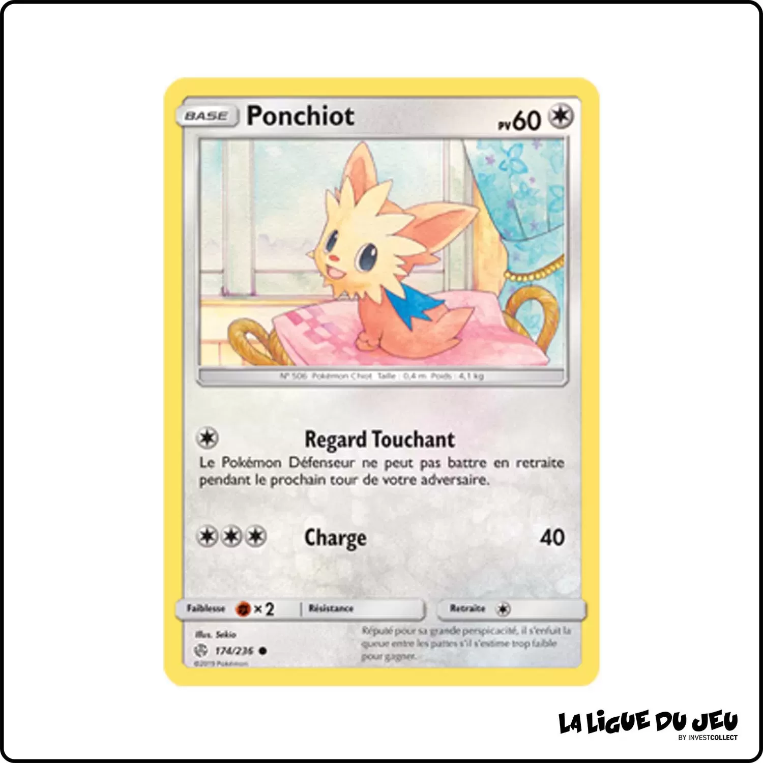 Commune - Pokemon - Éclipse Cosmique - Ponchiot 174/236