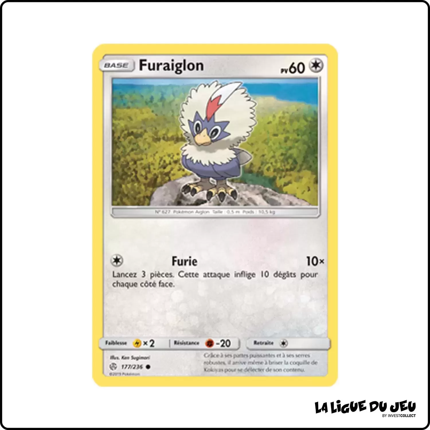 Commune - Pokemon - Éclipse Cosmique - Furaiglon 177/236