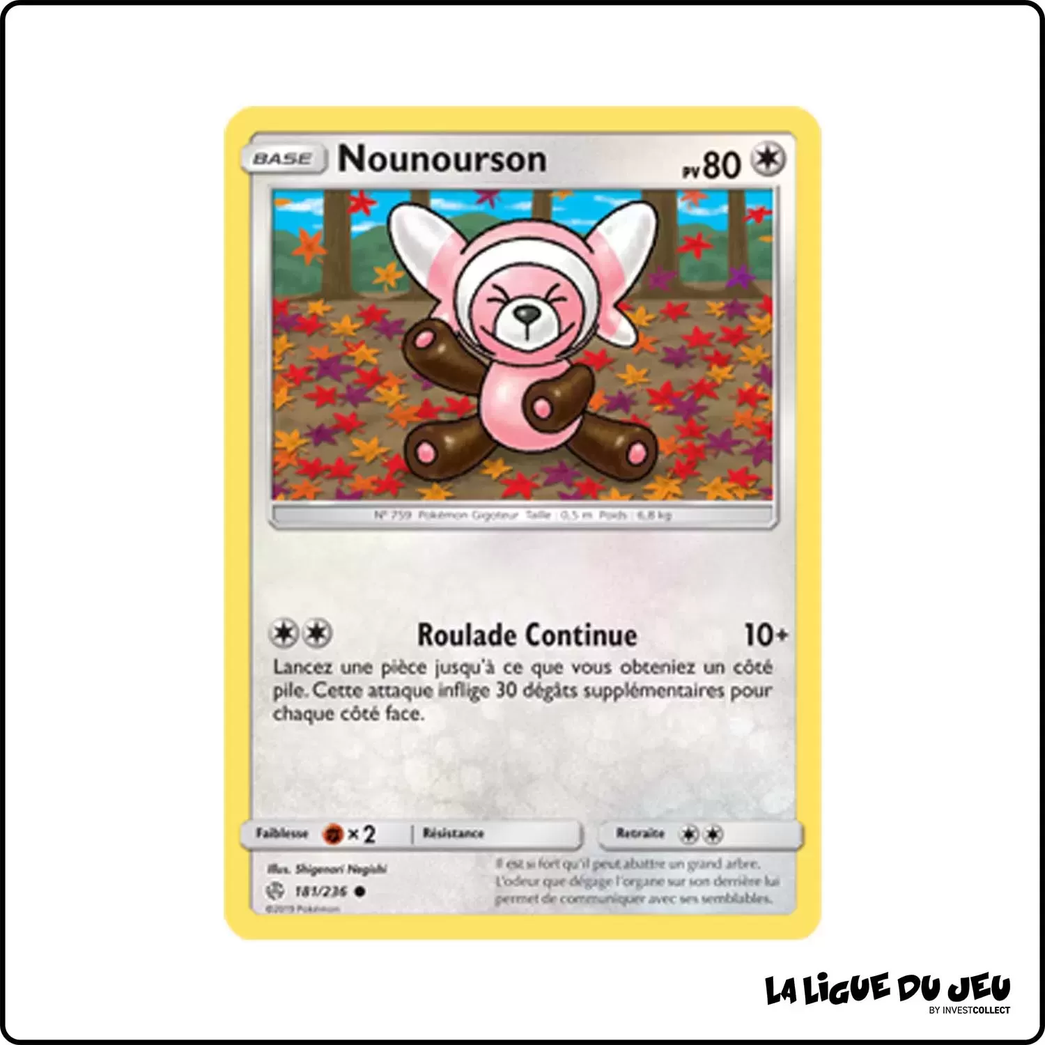 Commune - Pokemon - Éclipse Cosmique - Nounourson 181/236