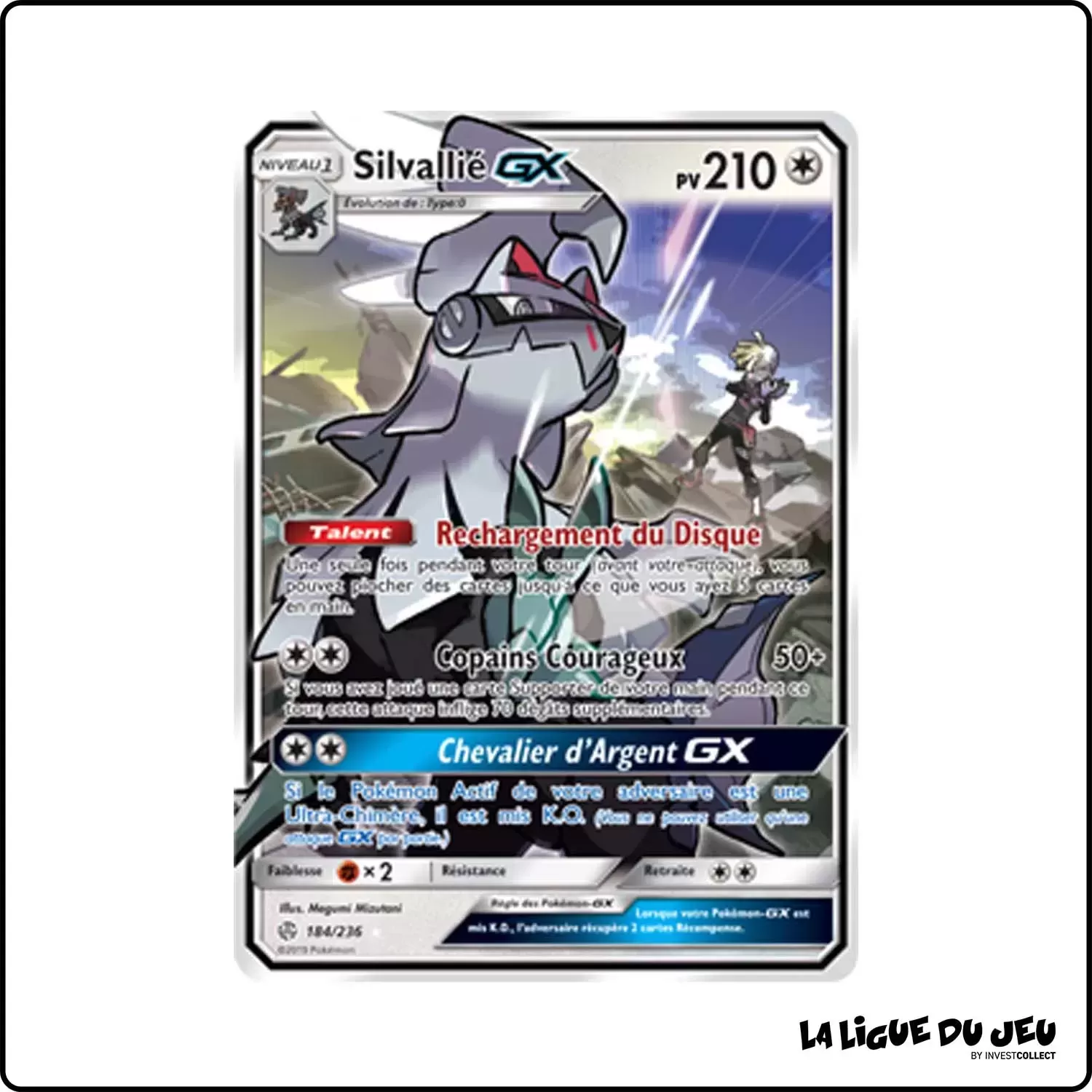 Ultra - Pokemon - Éclipse Cosmique - Silvallié-GX 184/236