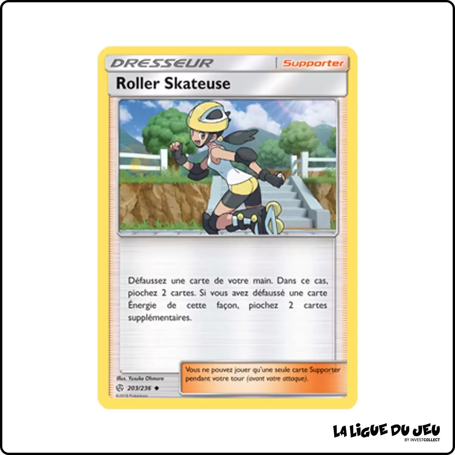 Peu commune - Pokemon - Éclipse Cosmique - Roller Skateuse 203/236