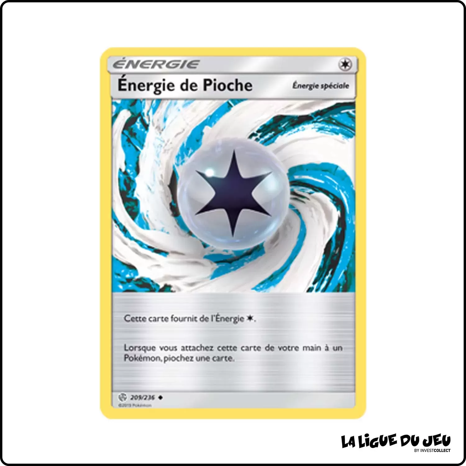 Peu commune - Pokemon - Éclipse Cosmique - Énergie de Pioche 209/236