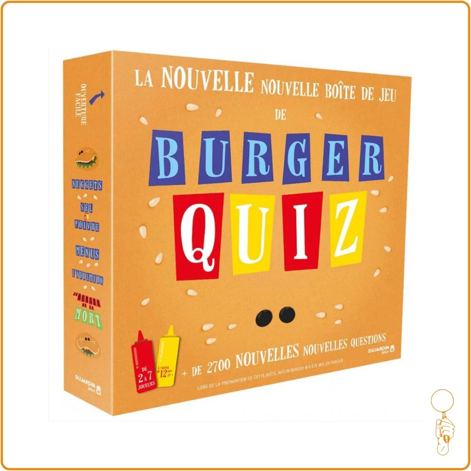 Jeux d'ambiance Dujardin Jeu d'ambiance Burger Quiz