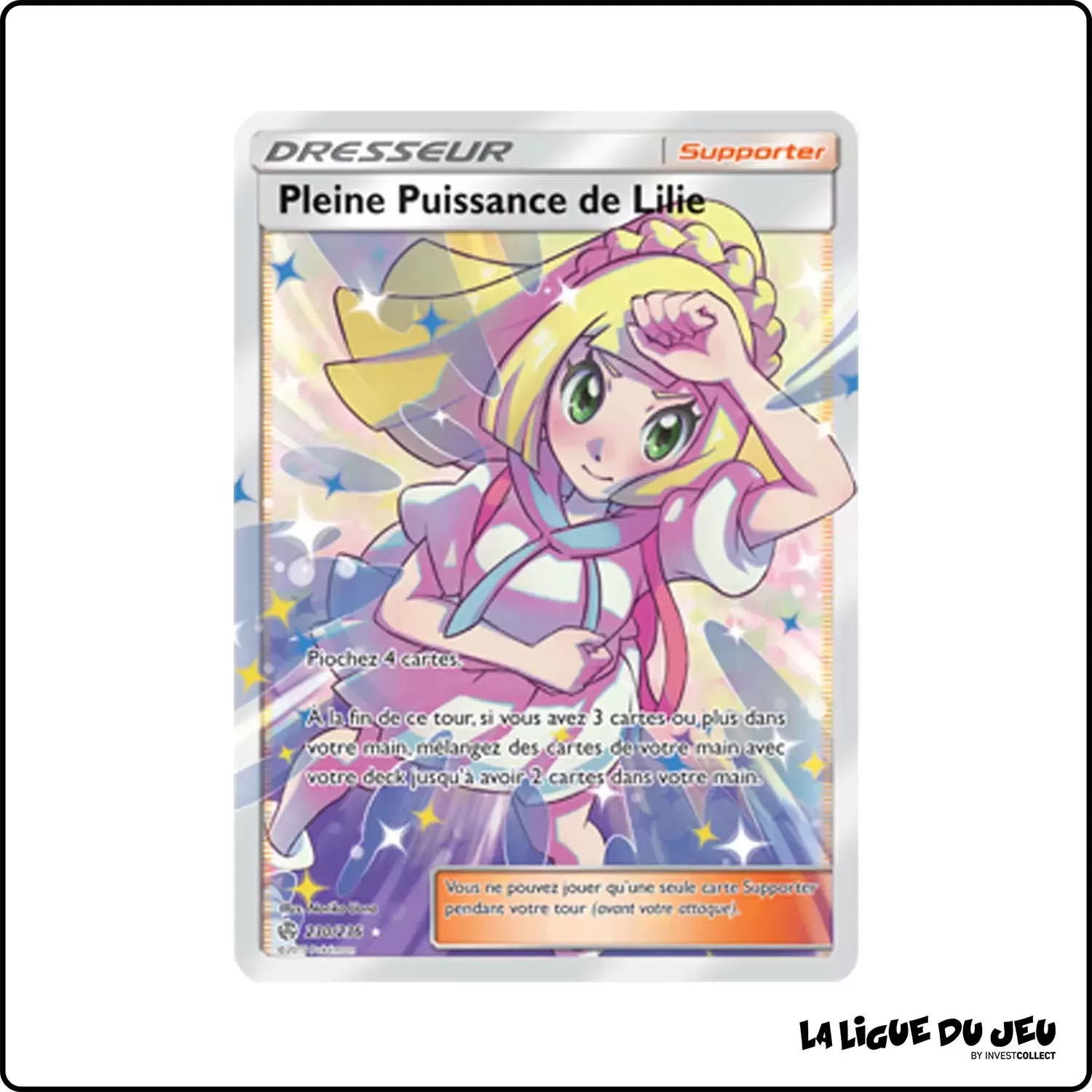 Ultra - Pokemon - Éclipse Cosmique - Pleine Puissance de Lilie 230/236