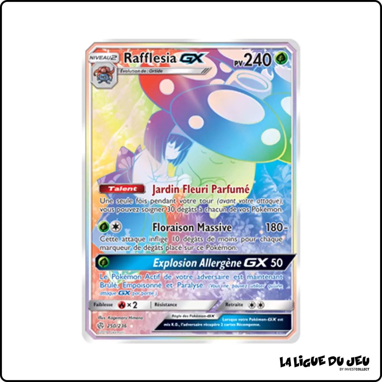 Secrete - Pokemon - Éclipse Cosmique - Rafflesia-GX 250/236