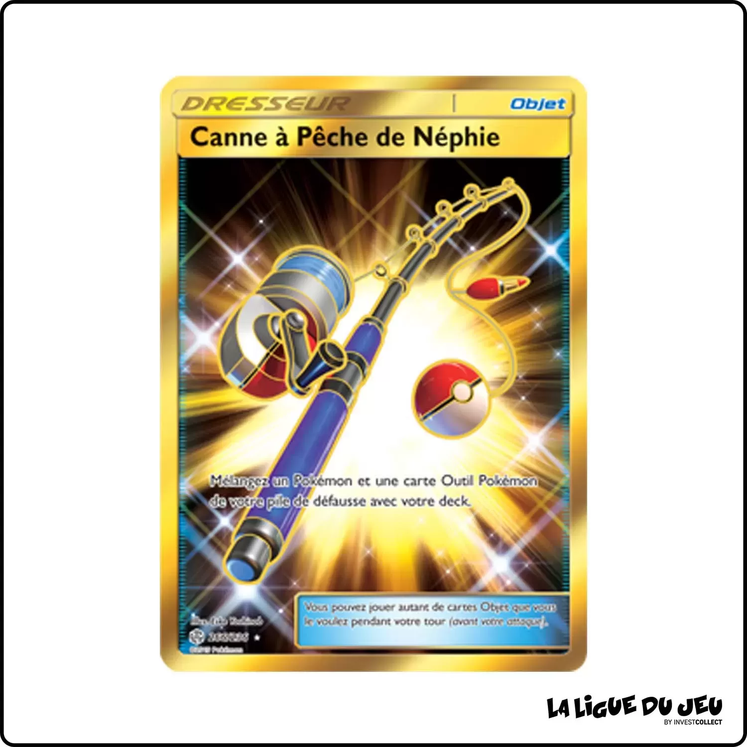 Secrete - Pokemon - Éclipse Cosmique - Canne à Pêche de Néphie 266/236